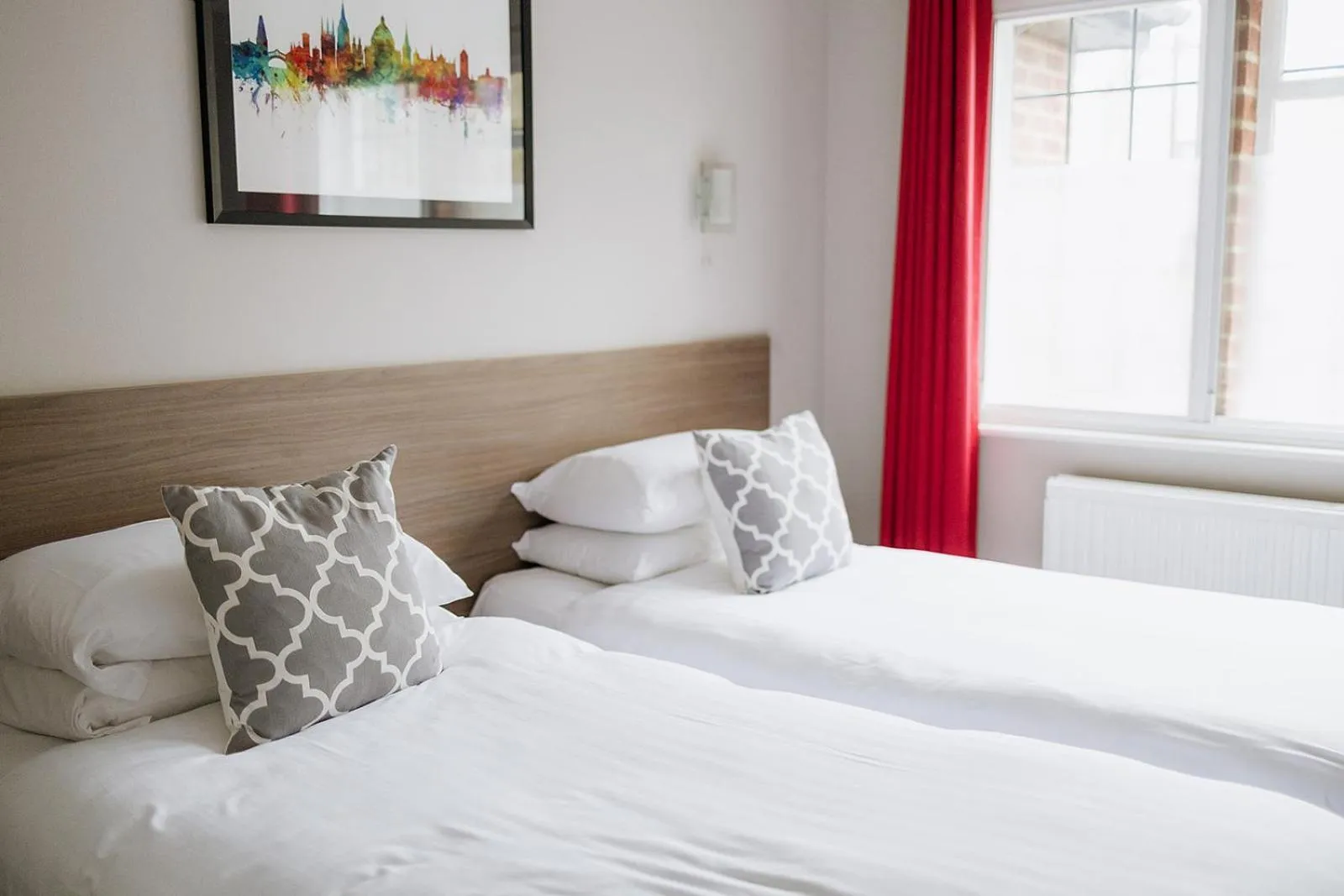 Bedroom, Bed in Red Mullions Guest House