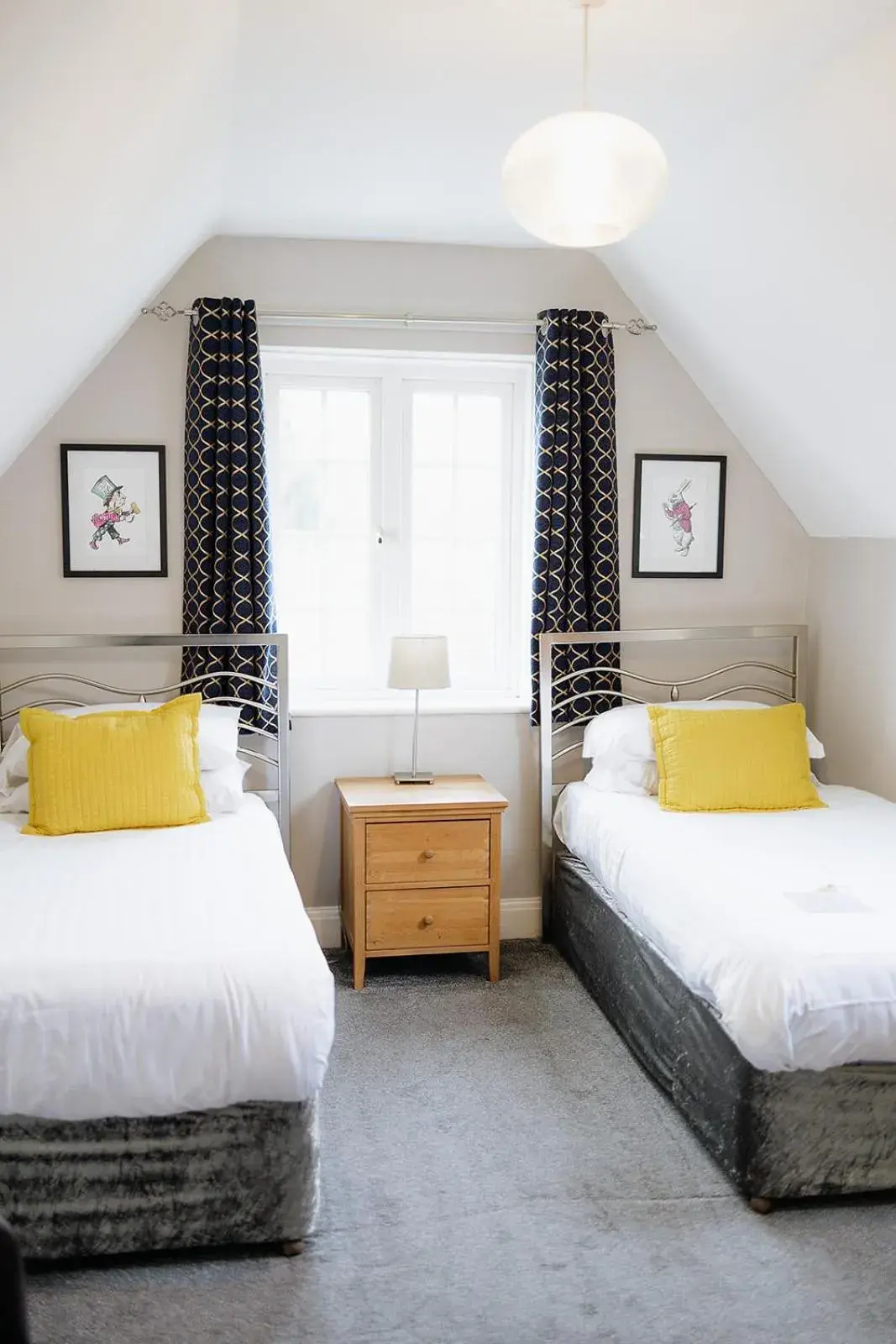 Twin Room in Red Mullions Guest House Twin Room in Red Mullions Guest House