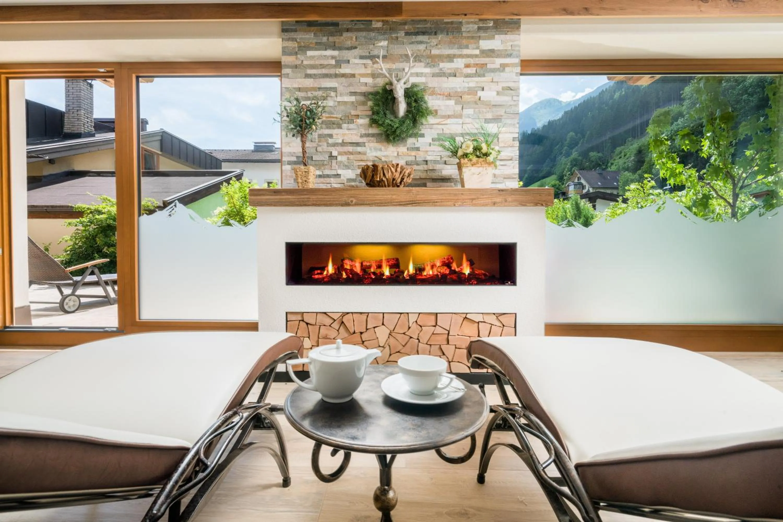 Sauna in Hotel Englhof