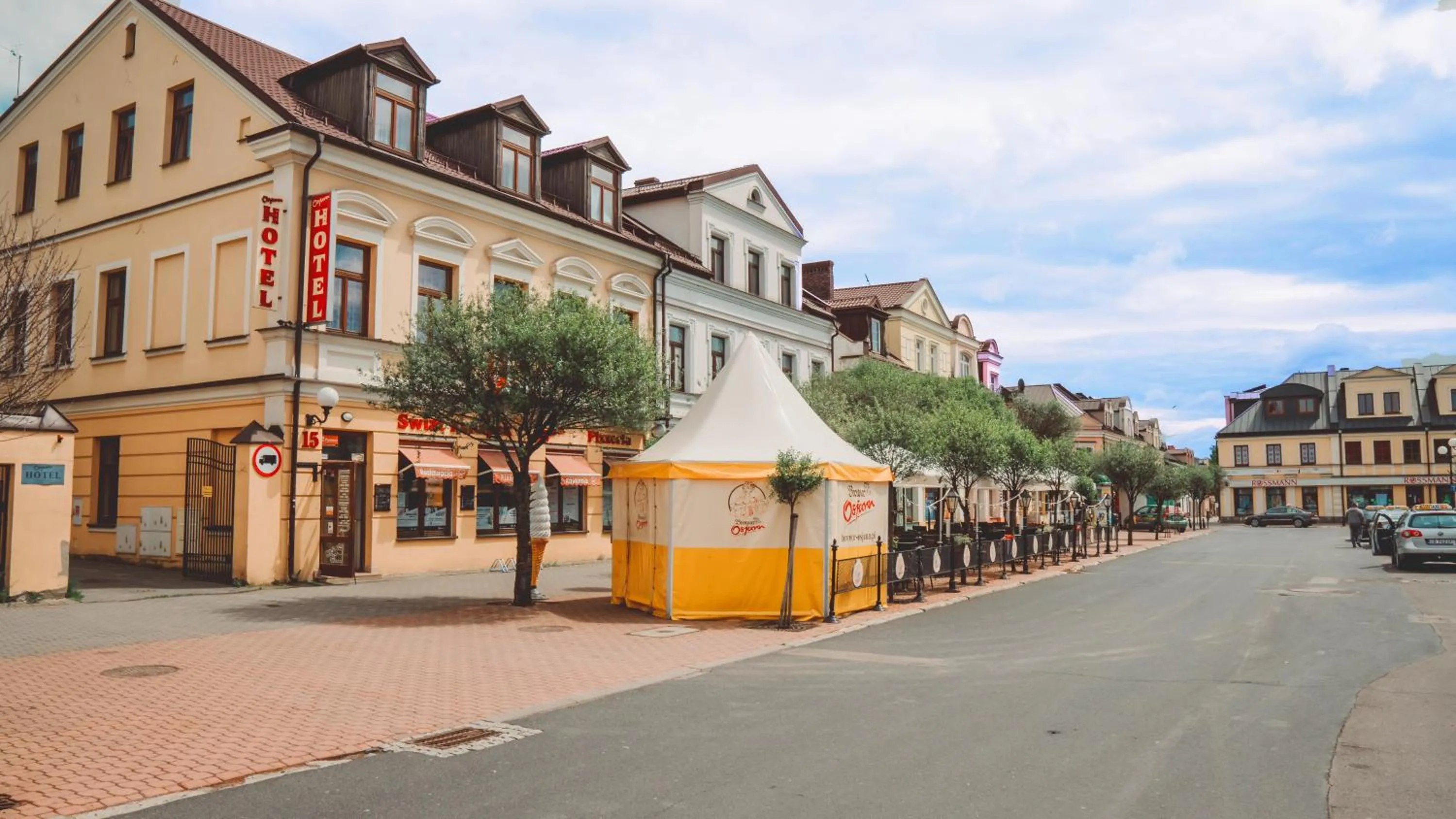 Property building in Hotel Osjann