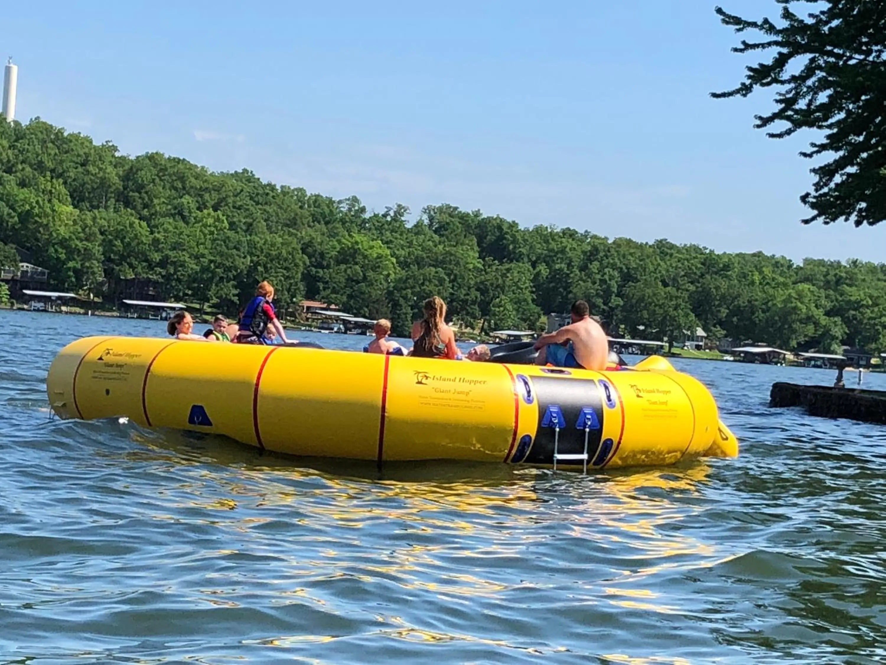 Aqua park in Point View Resort