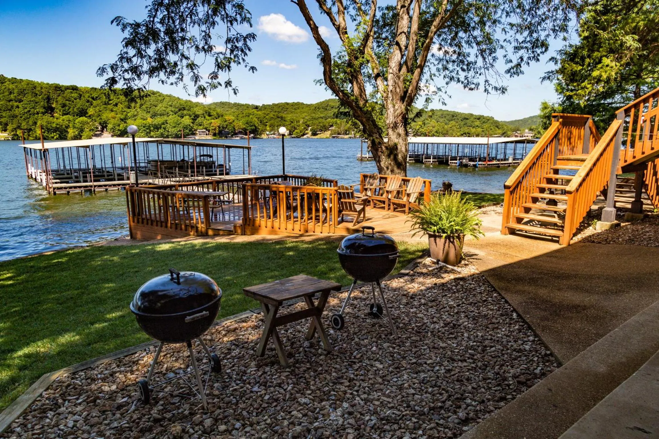 Lake view in Point View Resort