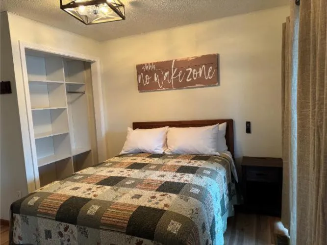 Bed in Point View Resort