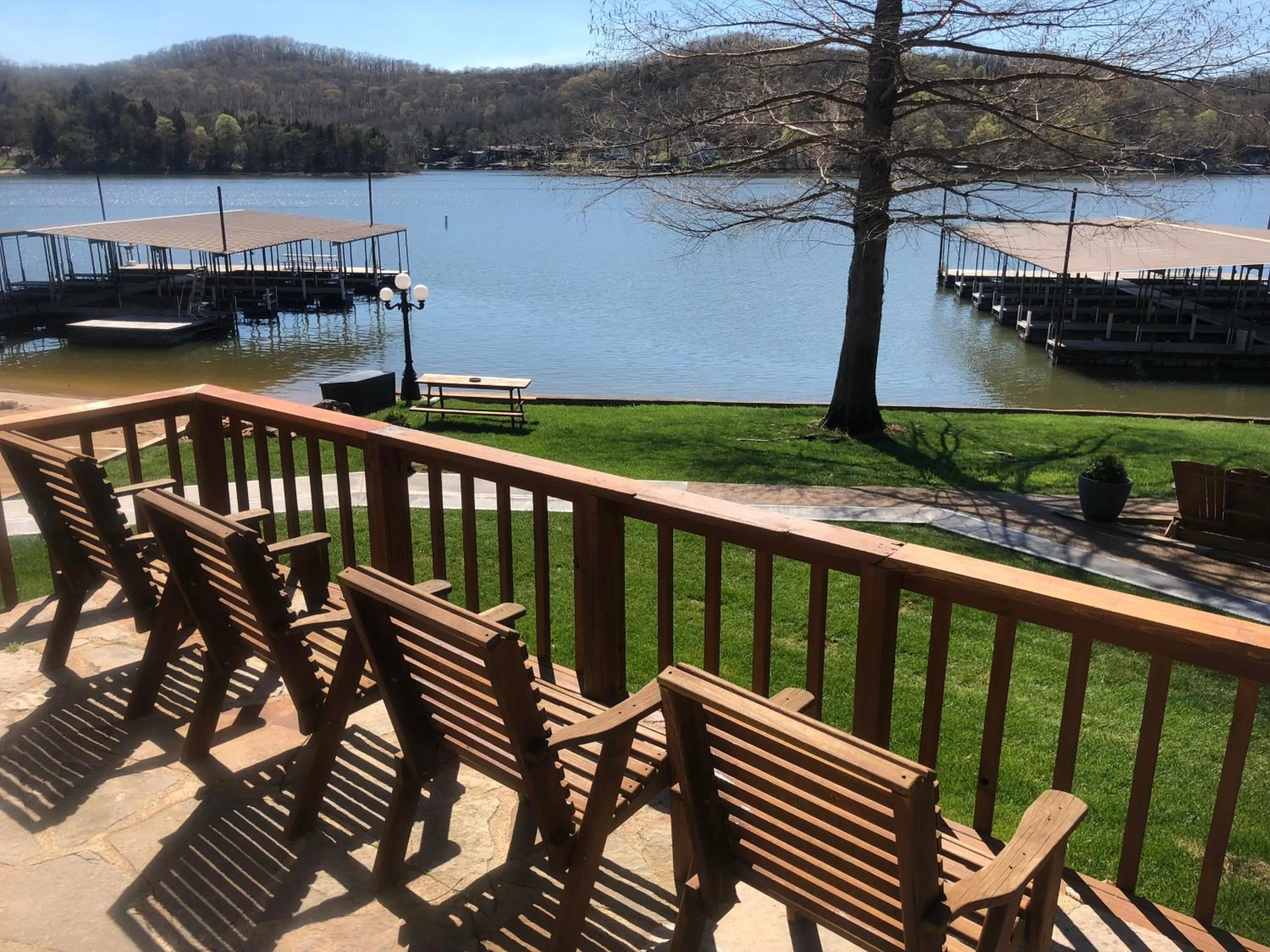 Patio in Point View Resort