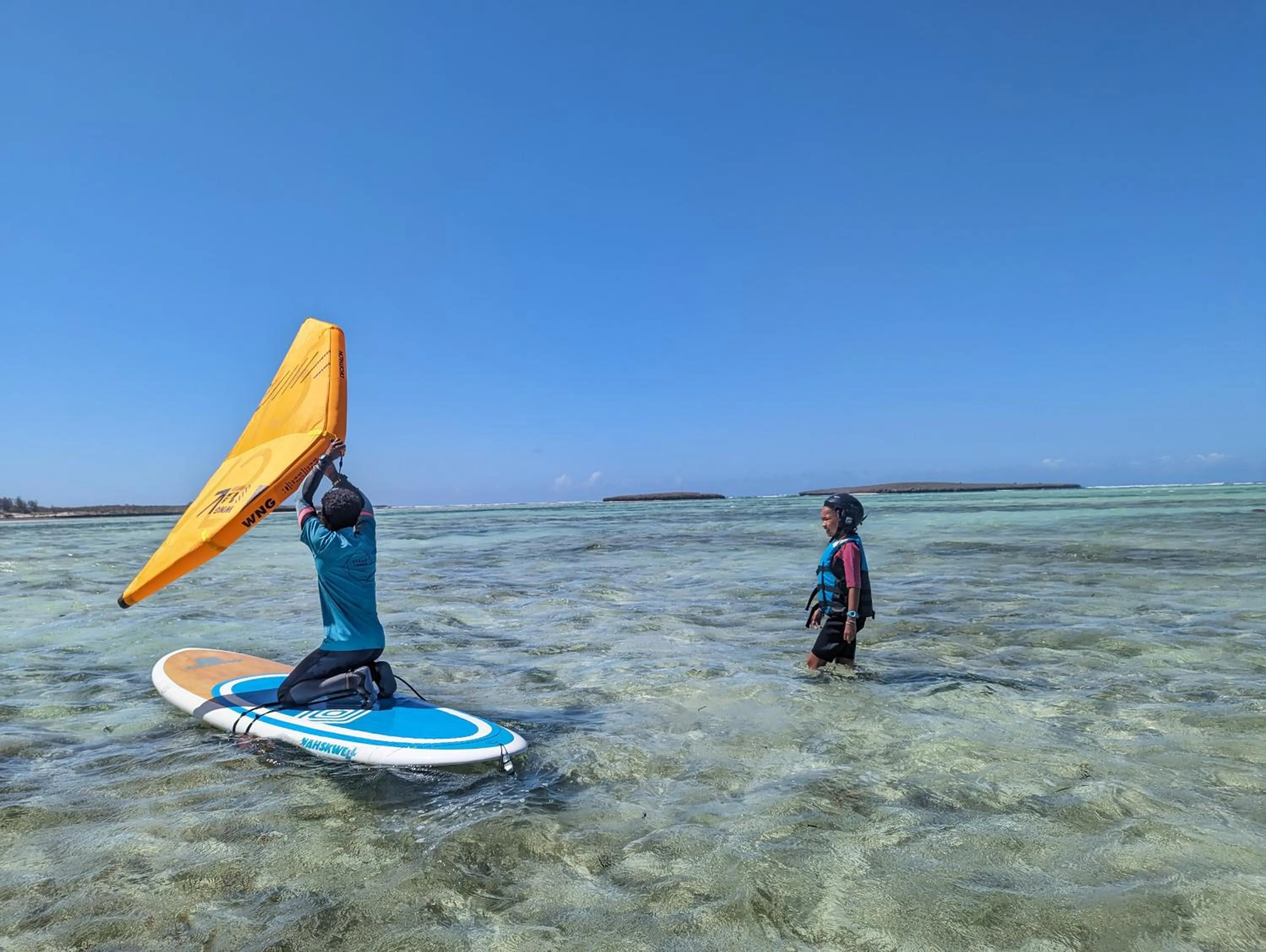 Windsurfing in Ocean Lodge Kite & Windsurf