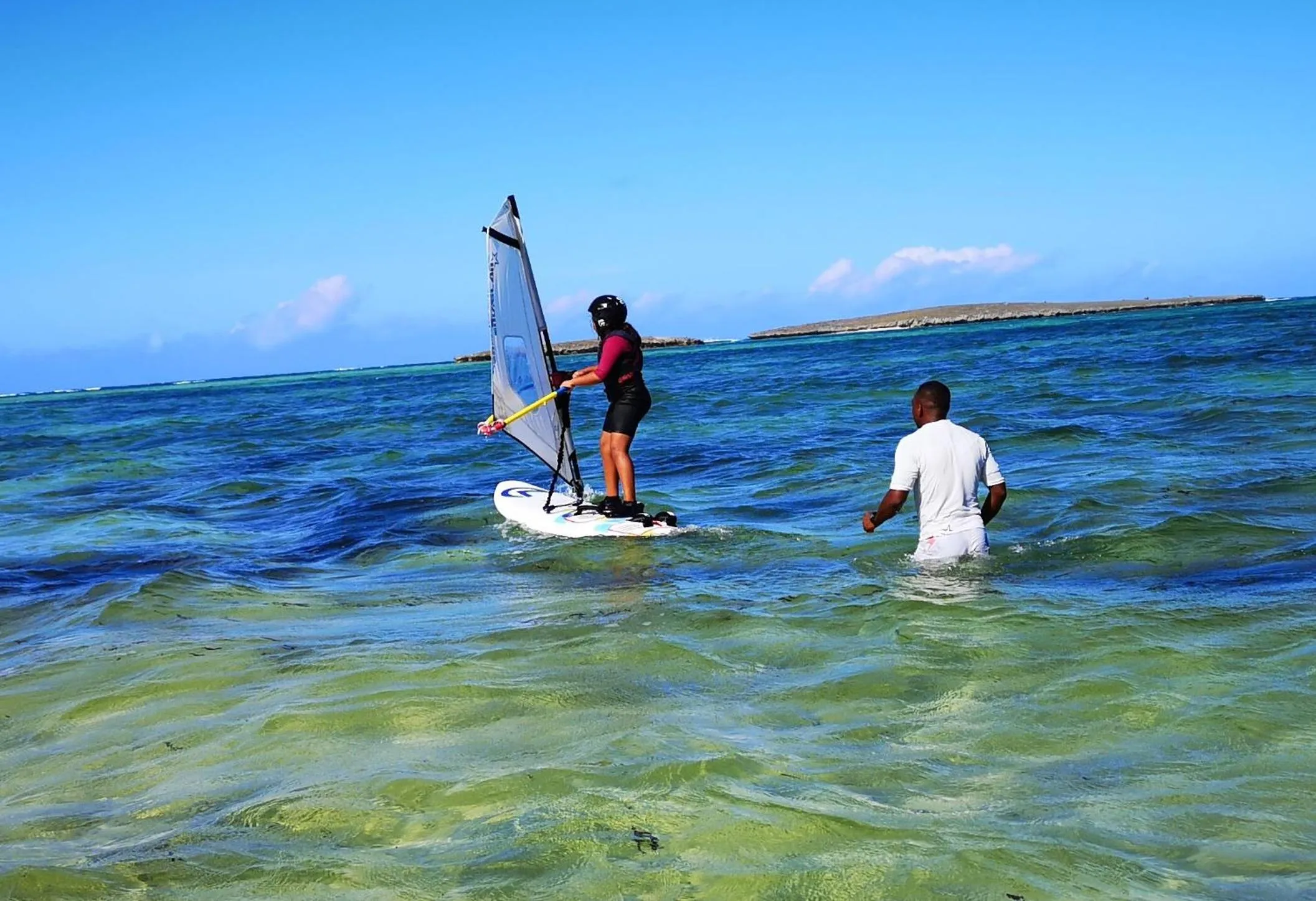 Windsurfing in Ocean Lodge Kite & Windsurf