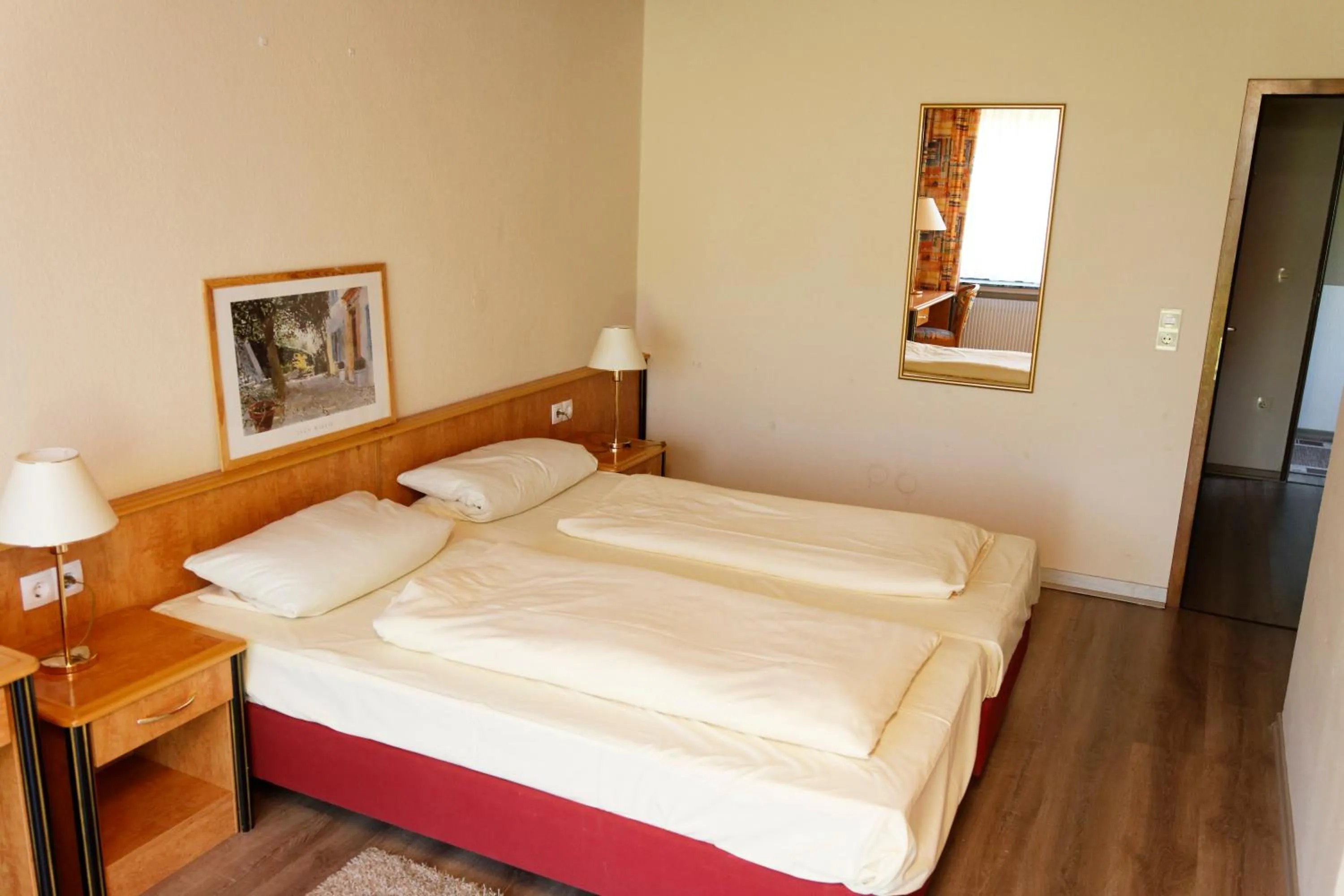 Bed in Hotel Restaurant Rodizio Paderborn