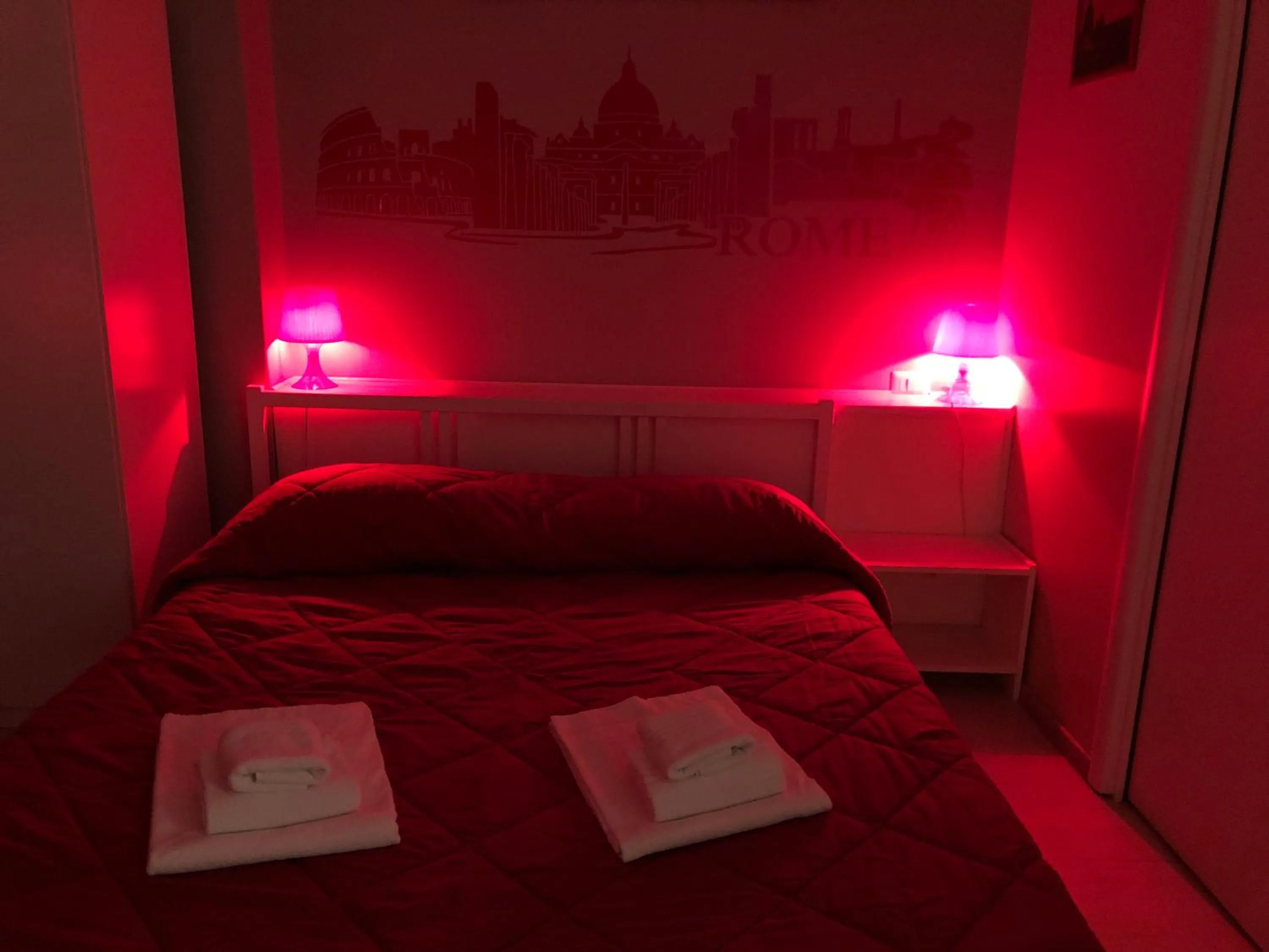 Bed in The Colours Of Rome