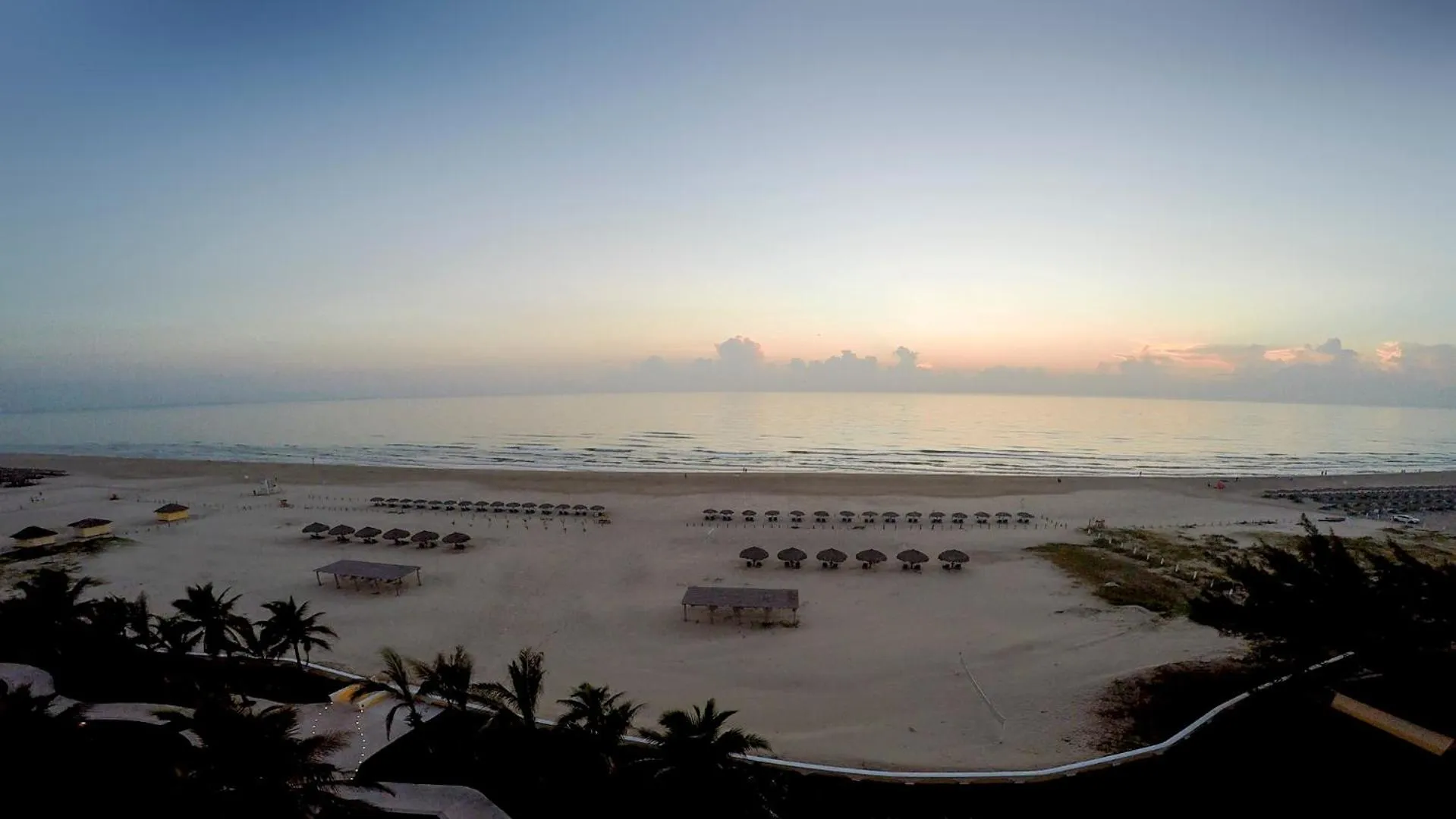 Sunrise in Club Maeva Miramar Tampico