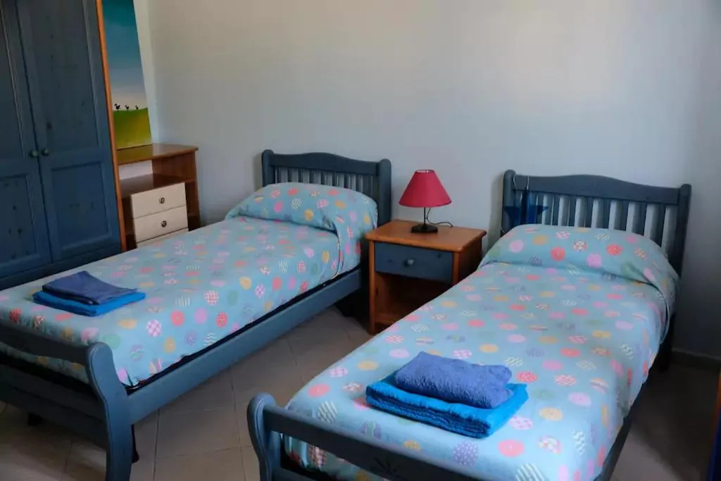 Bed in Lemontree House Bacoli