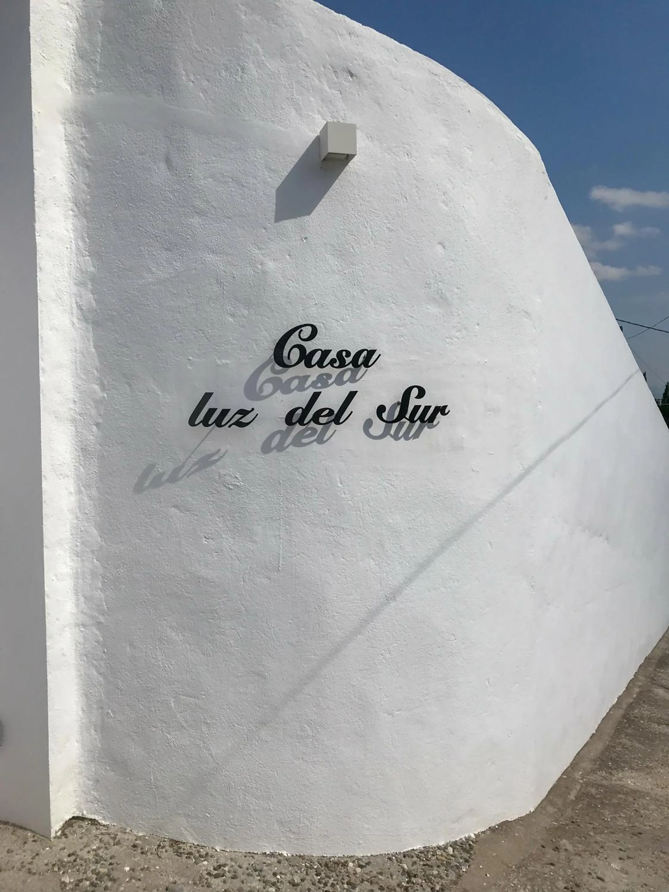 Decorative detail in B&B Casa Luz del Sur, adults only