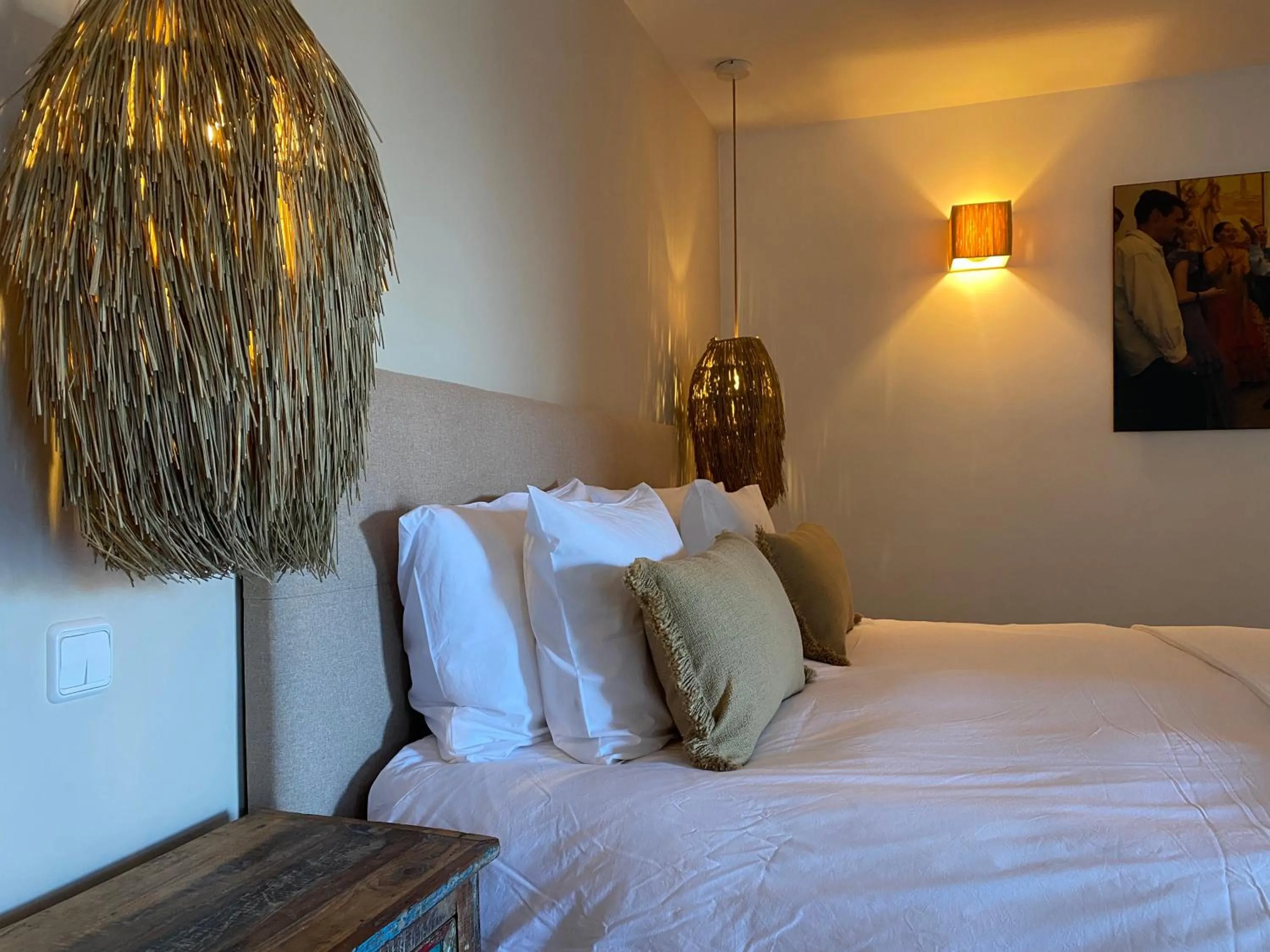 Bedroom, Bed in B&B Casa Luz del Sur, adults only