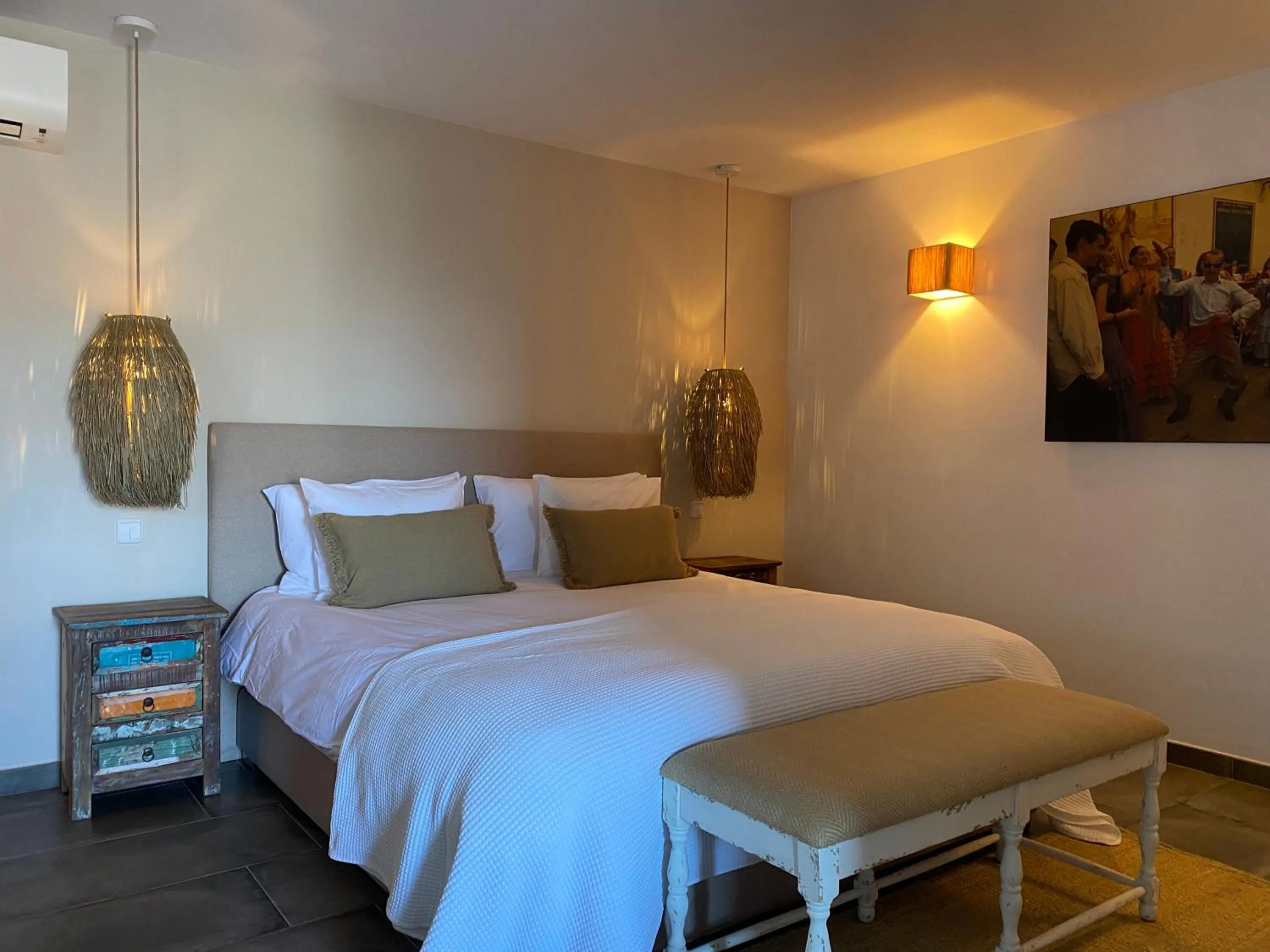 Bedroom, Bed in B&B Casa Luz del Sur, adults only