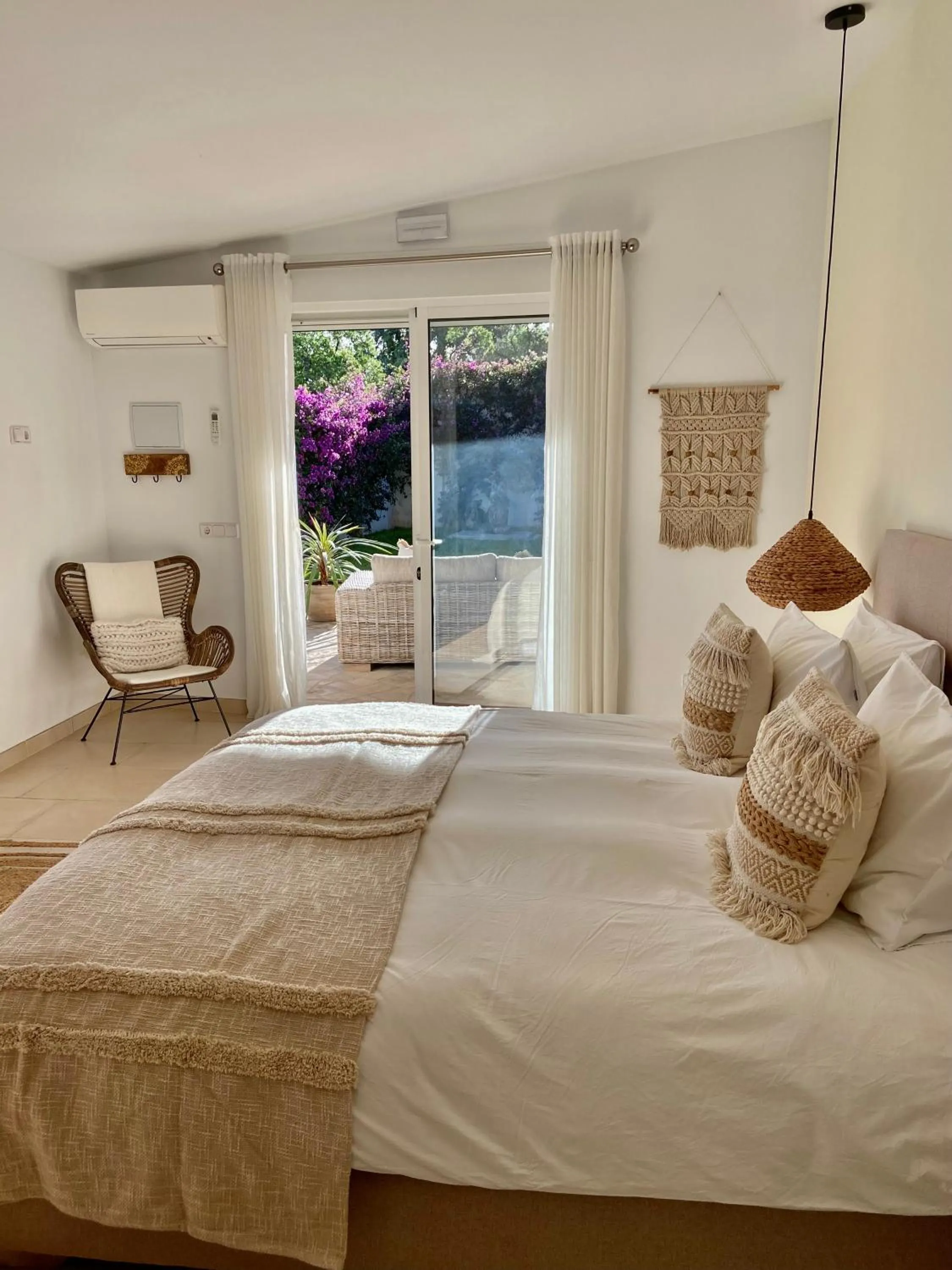 View (from property/room), Bed in B&B Casa Luz del Sur, adults only