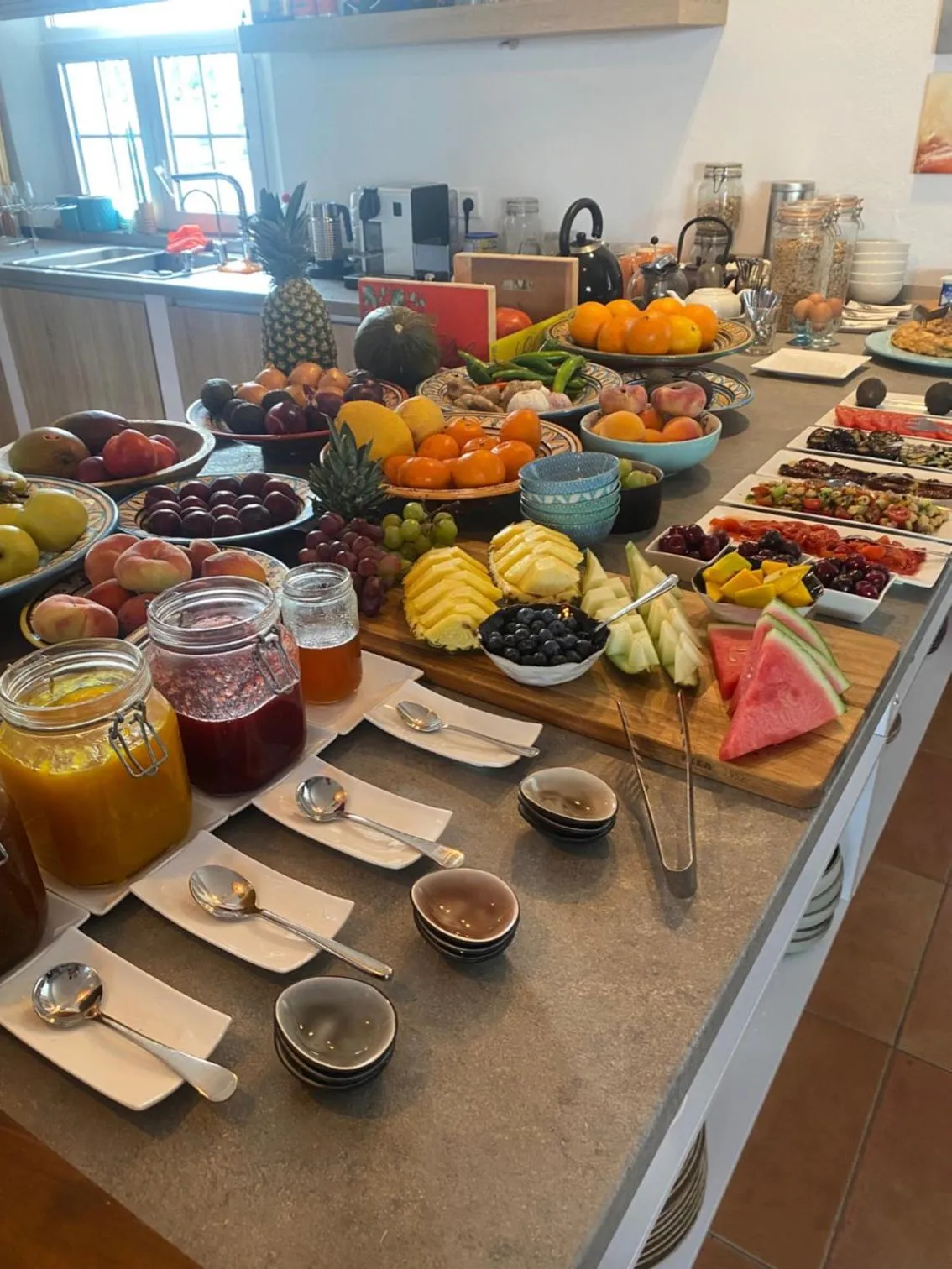 Breakfast in B&B Casa Luz del Sur, adults only