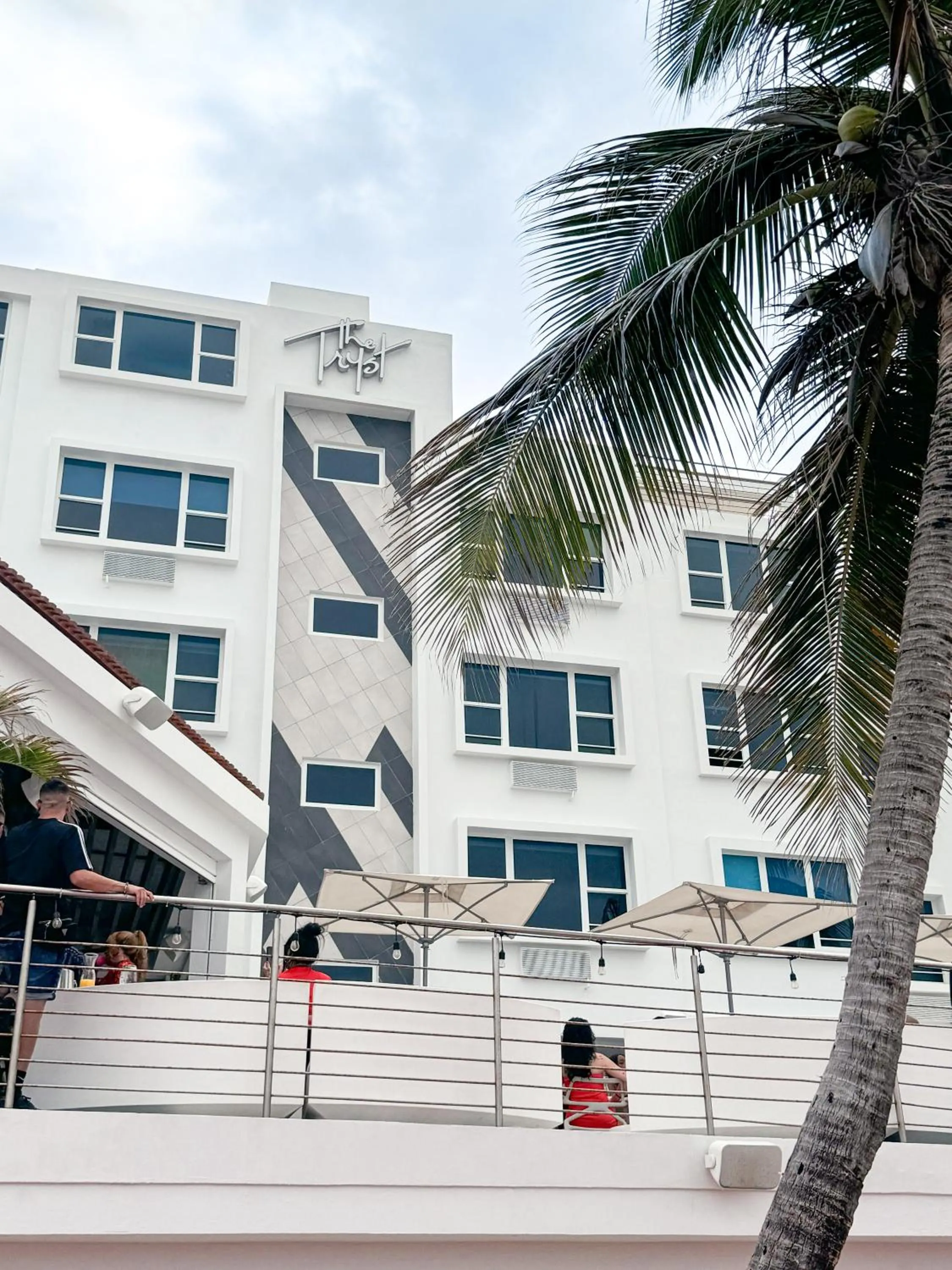 Property building in The Tryst Beachfront Hotel