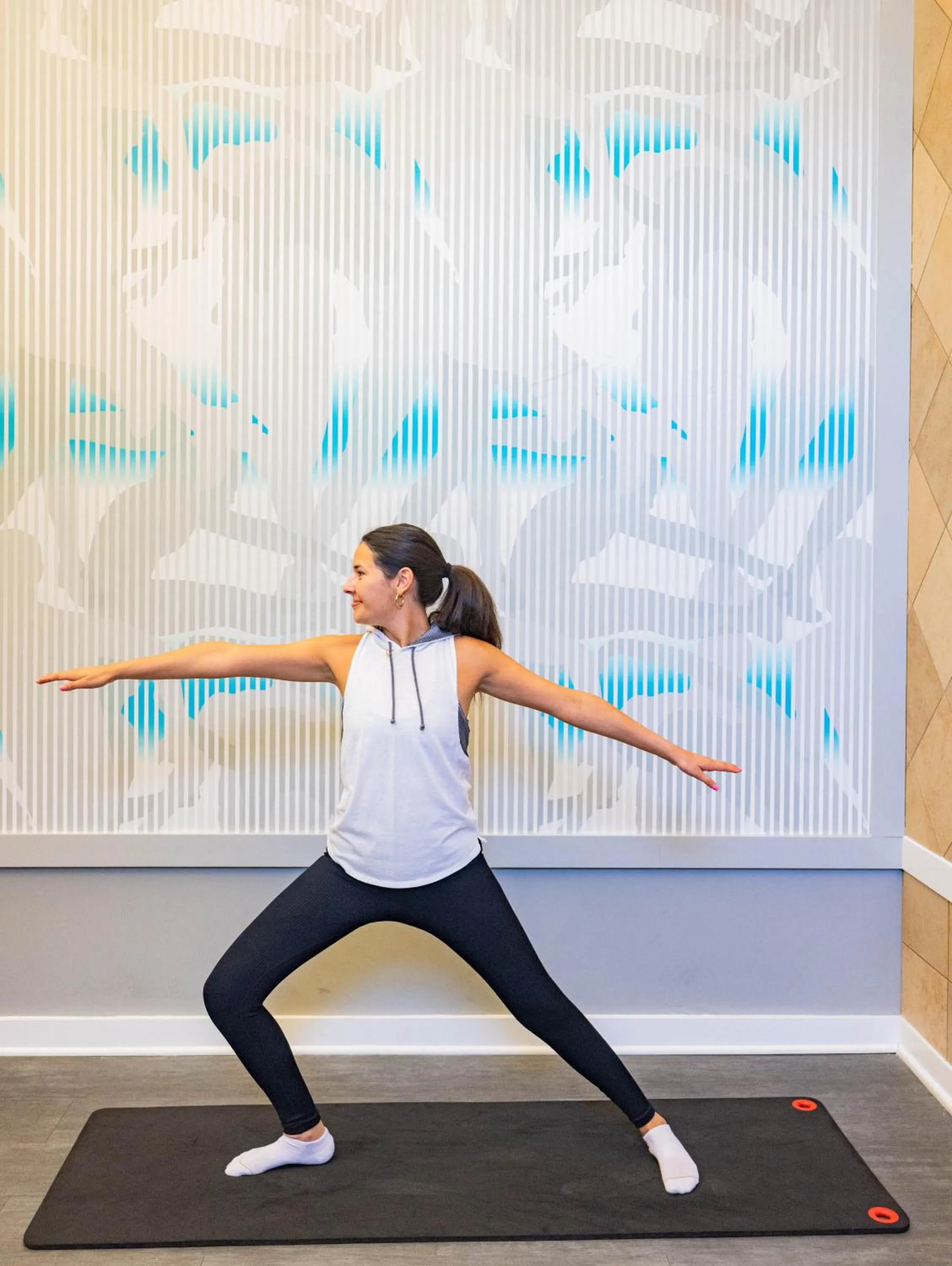 Fitness centre/facilities in Crowne Plaza Lansing by IHG