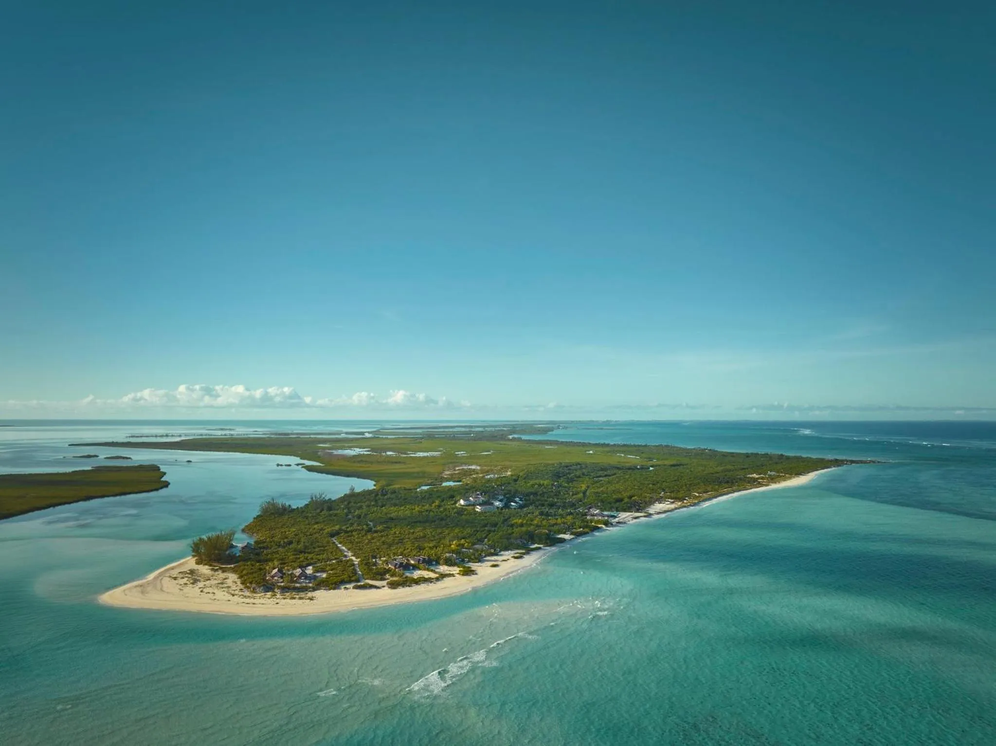 Bird's eye view in COMO Parrot Cay