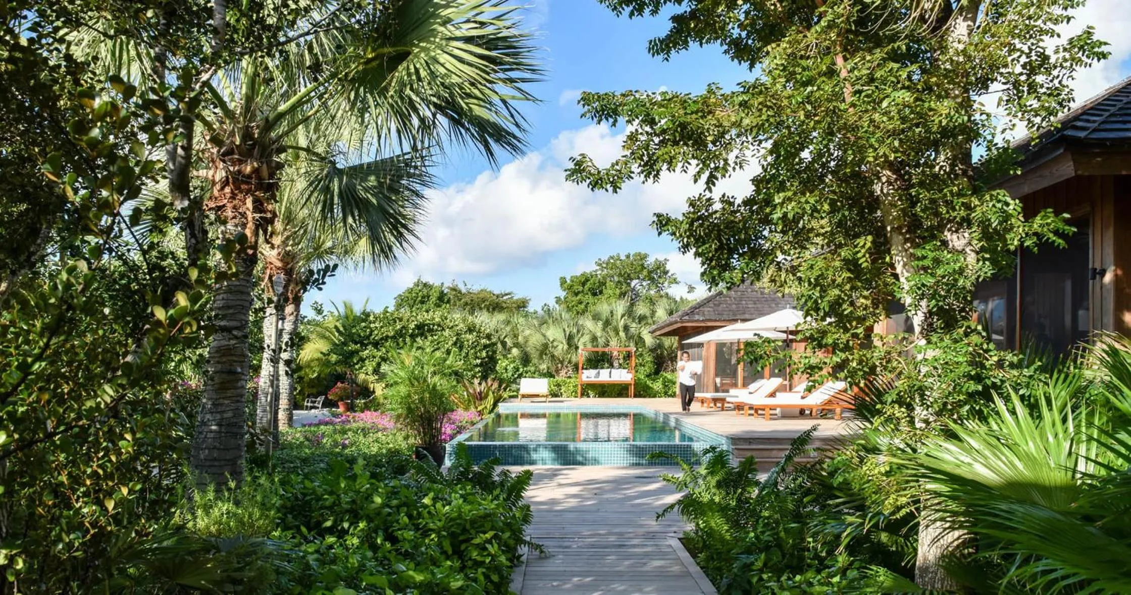 Property building in COMO Parrot Cay