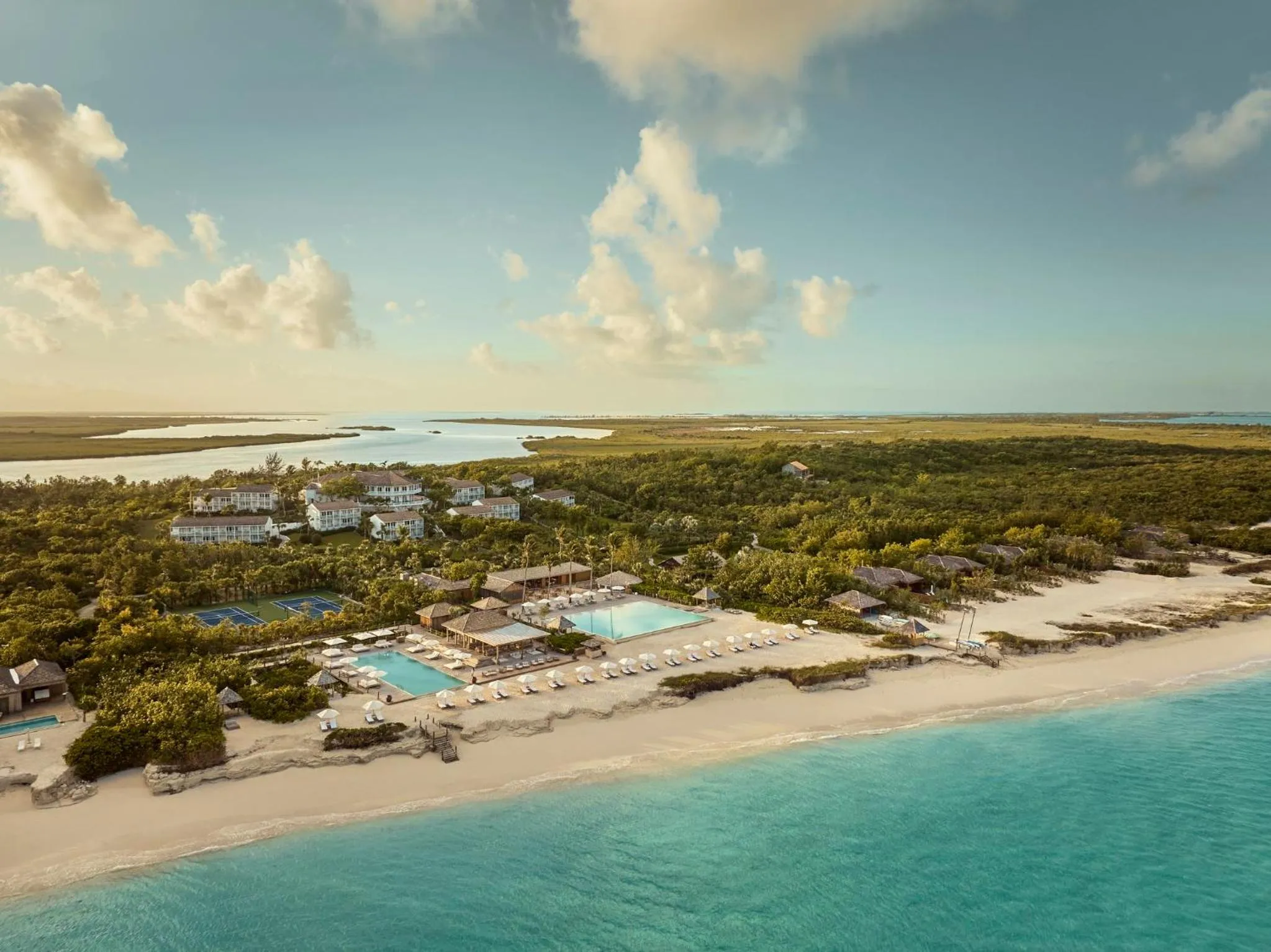 Bird's eye view in COMO Parrot Cay