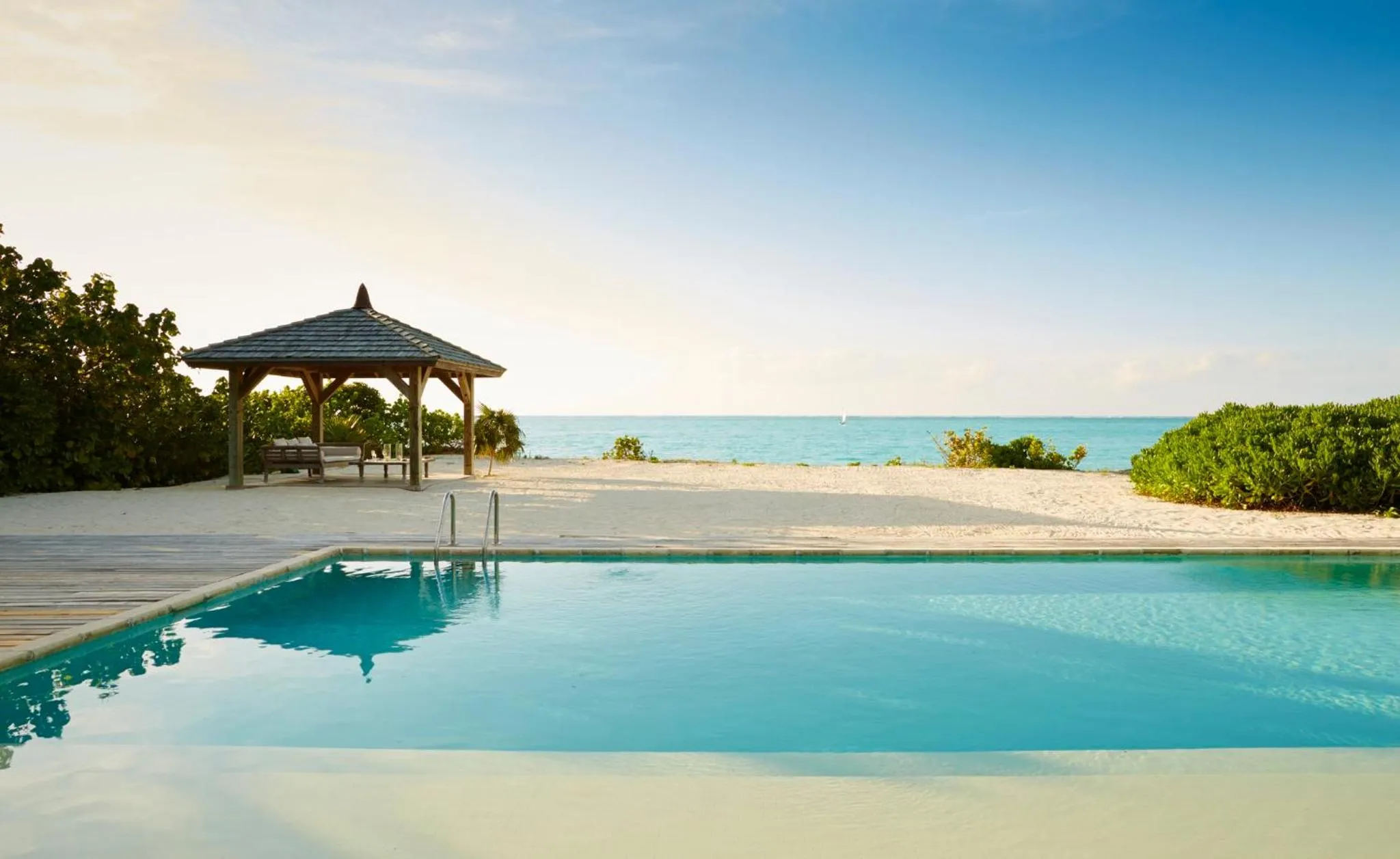 Photo of the whole room in COMO Parrot Cay