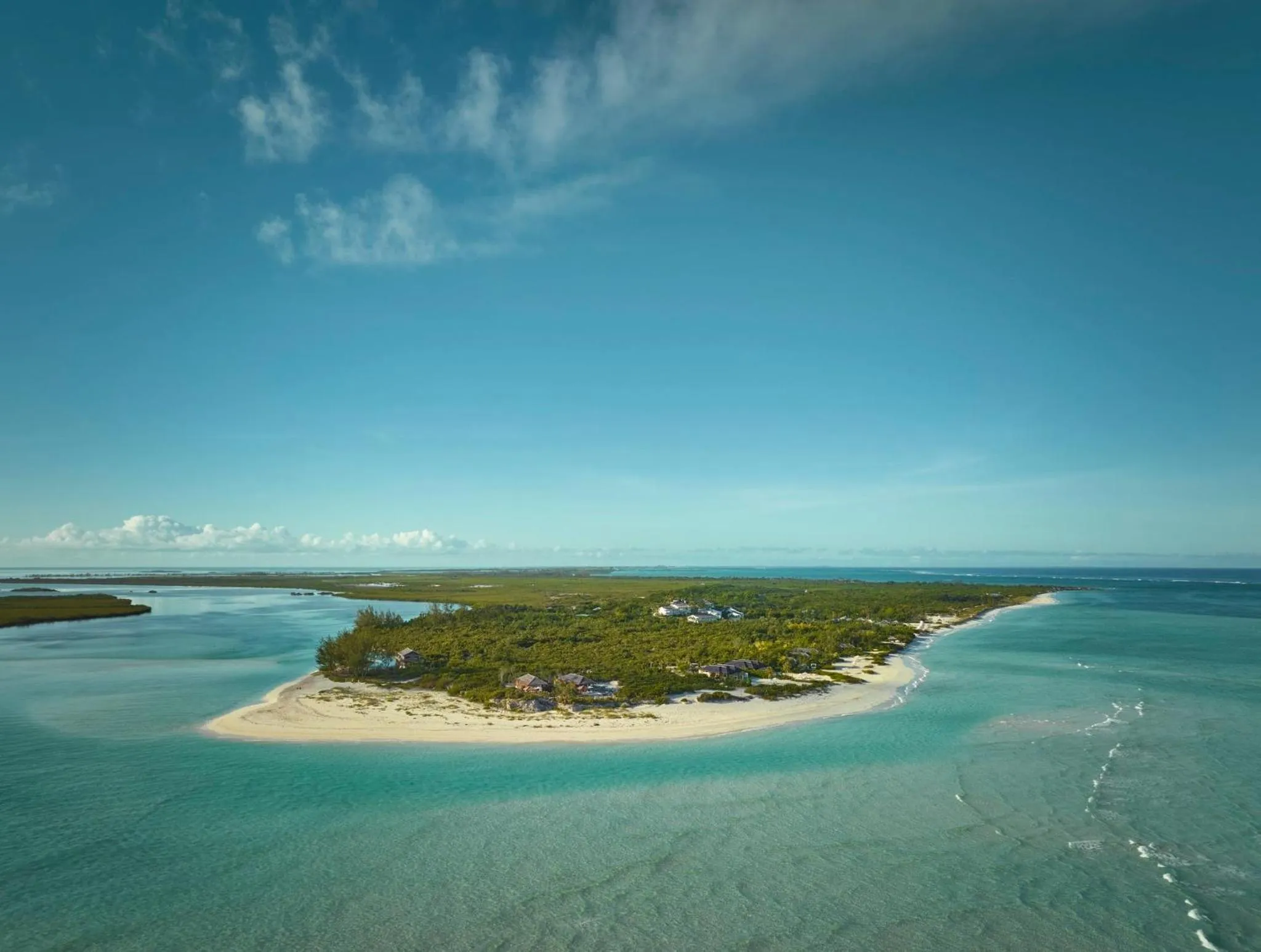 Bird's eye view in COMO Parrot Cay