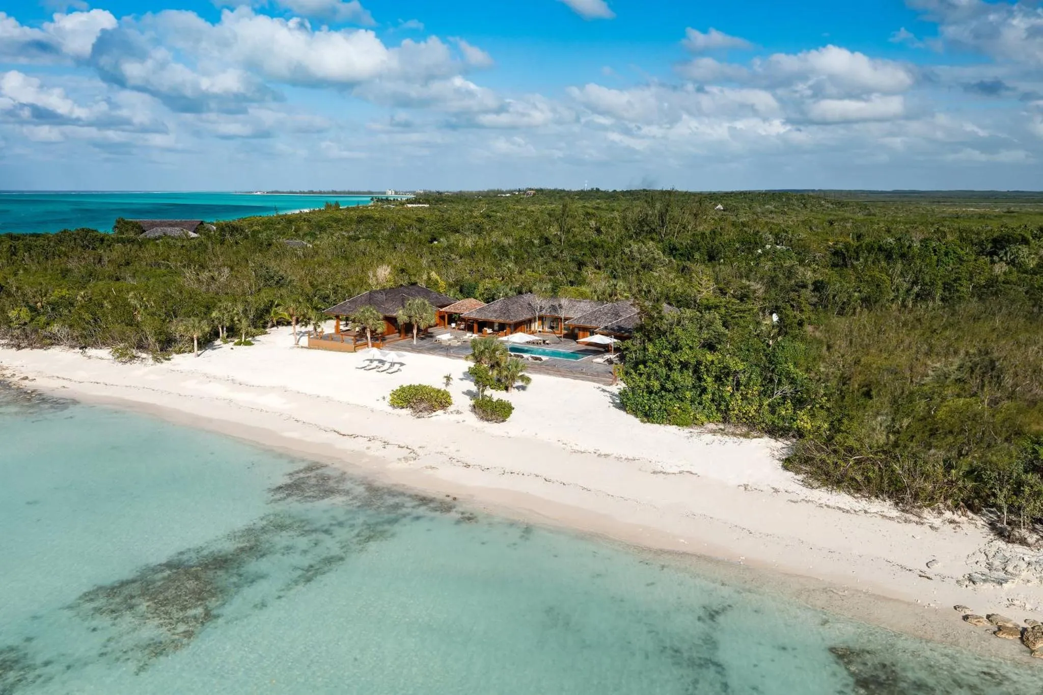 Bird's eye view in COMO Parrot Cay