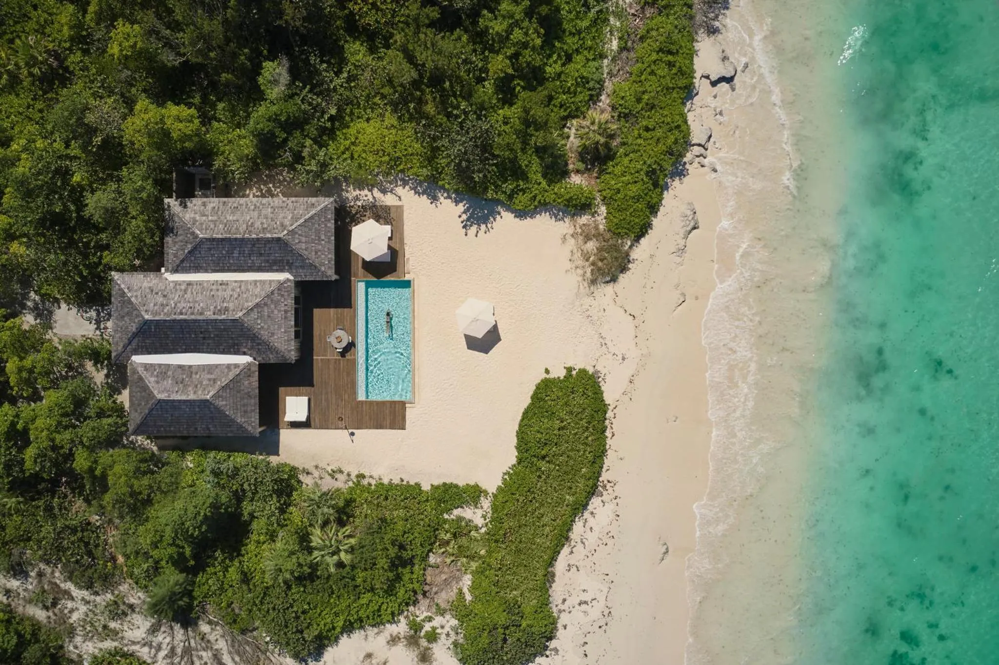 Property building in COMO Parrot Cay