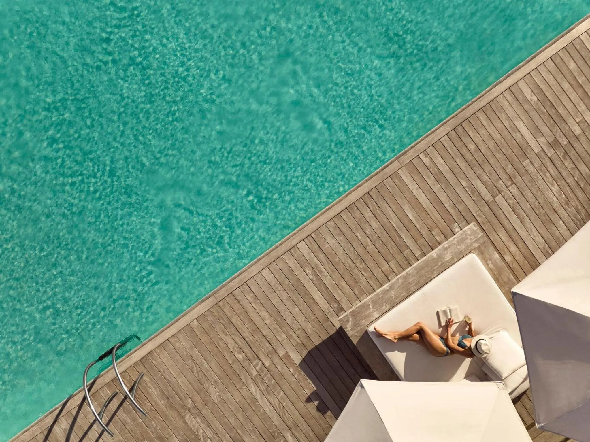 Swimming pool in COMO Parrot Cay
