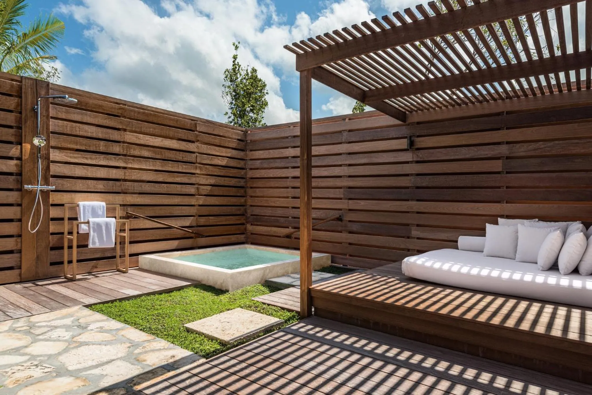 Photo of the whole room in COMO Parrot Cay