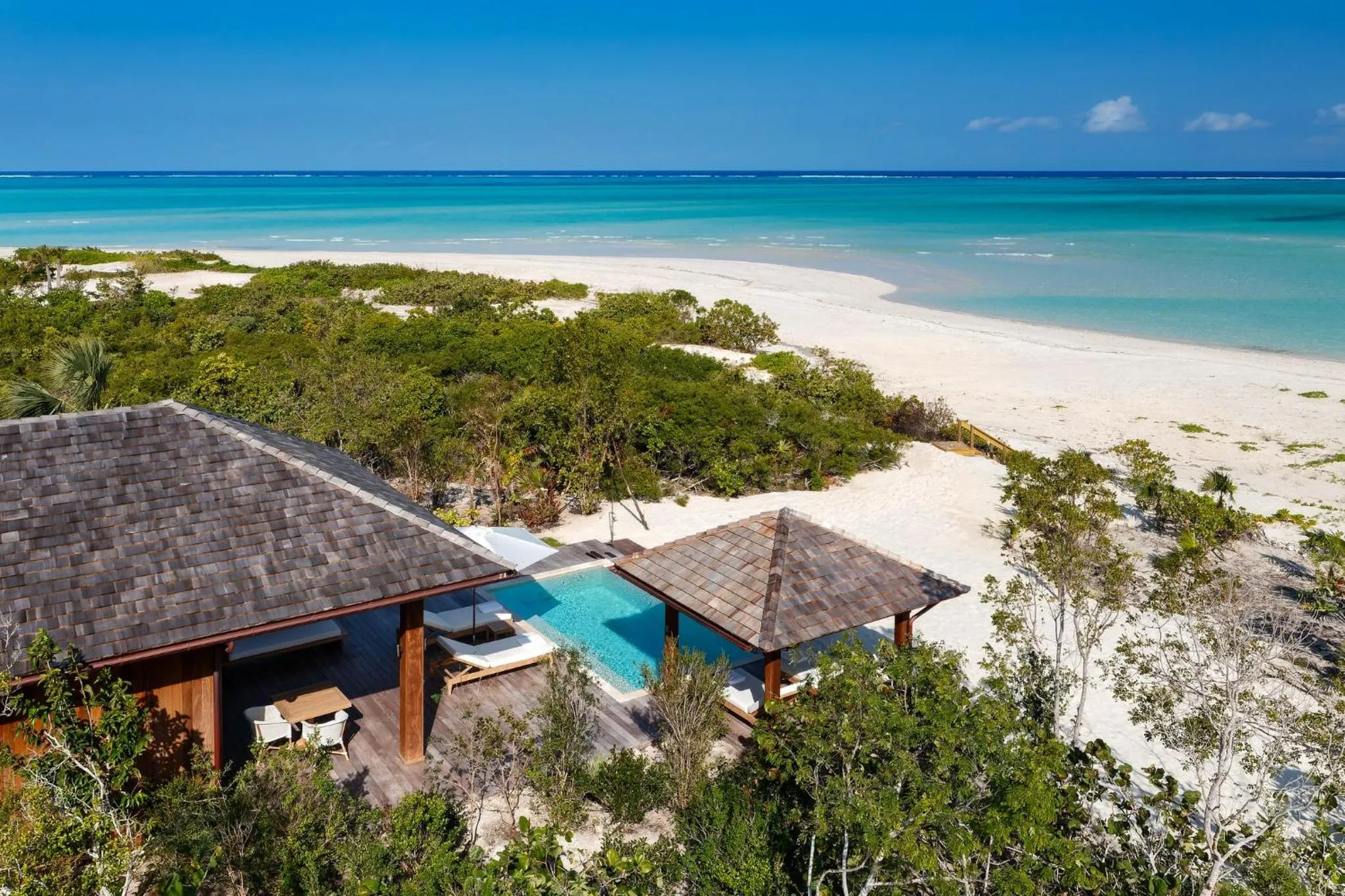 Photo of the whole room in COMO Parrot Cay