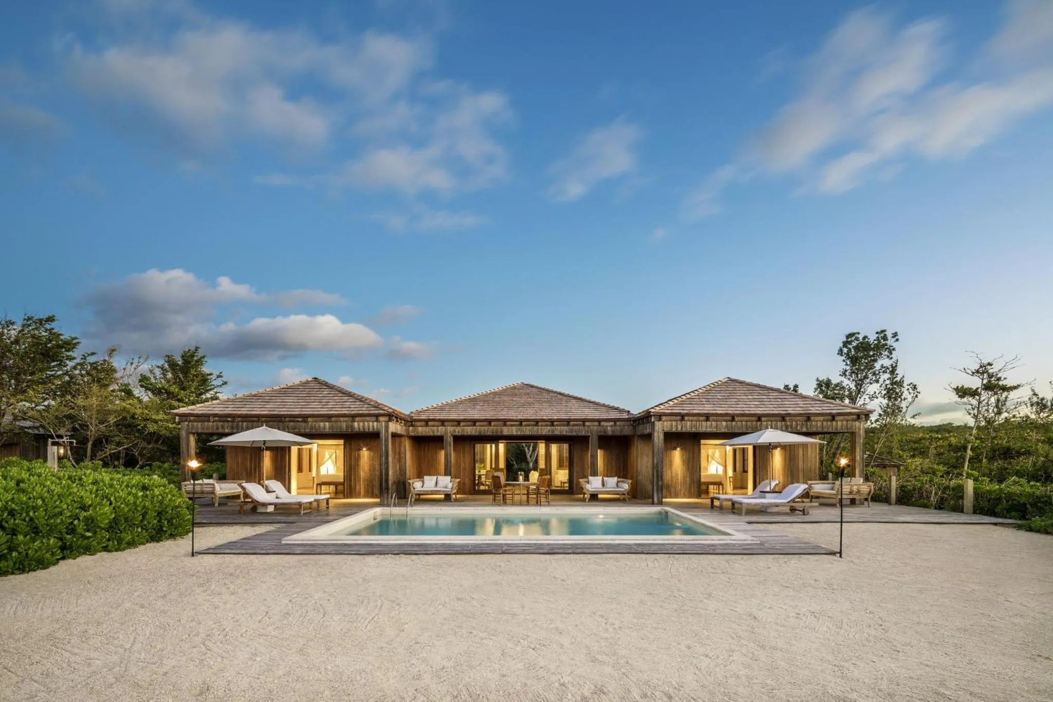 Property building in COMO Parrot Cay