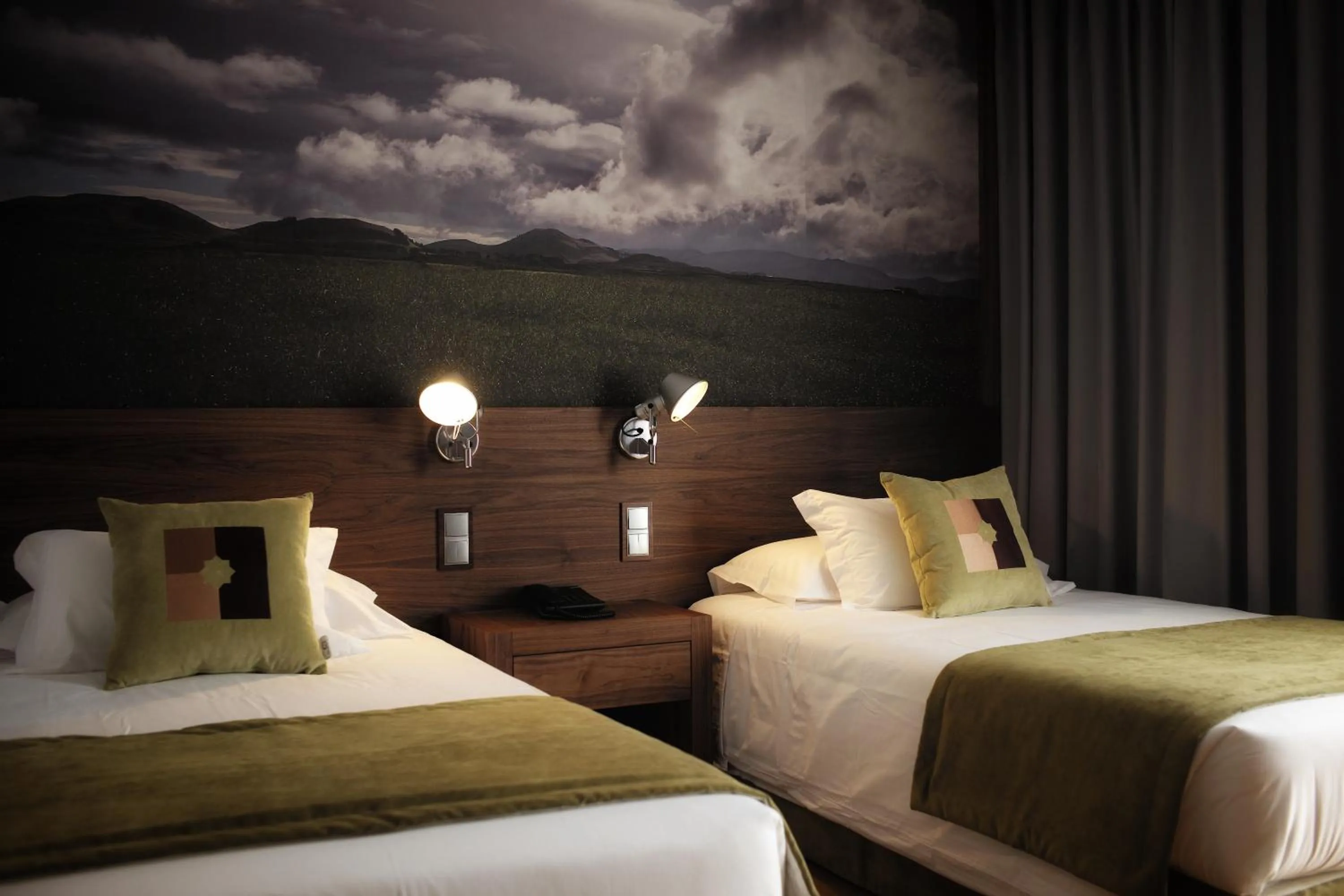 Bed in Hotel Cruzeiro