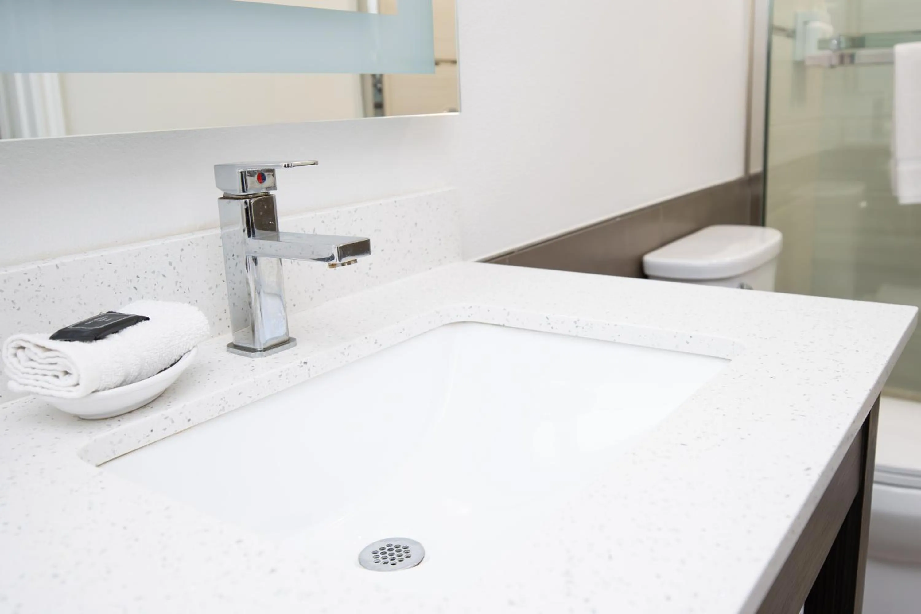 Bathroom in Americas Best Value Inn Harlingen