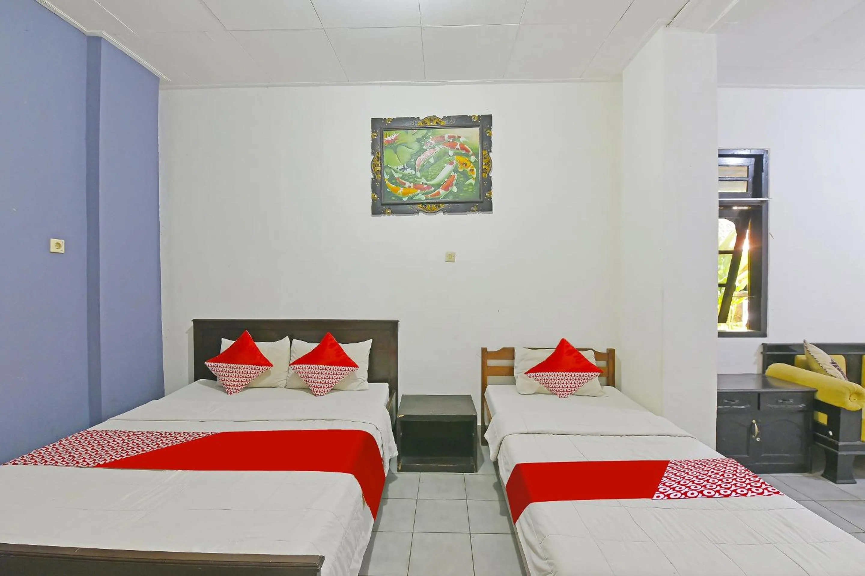 Bedroom in OYO 3244 Grand Chandra Hotel