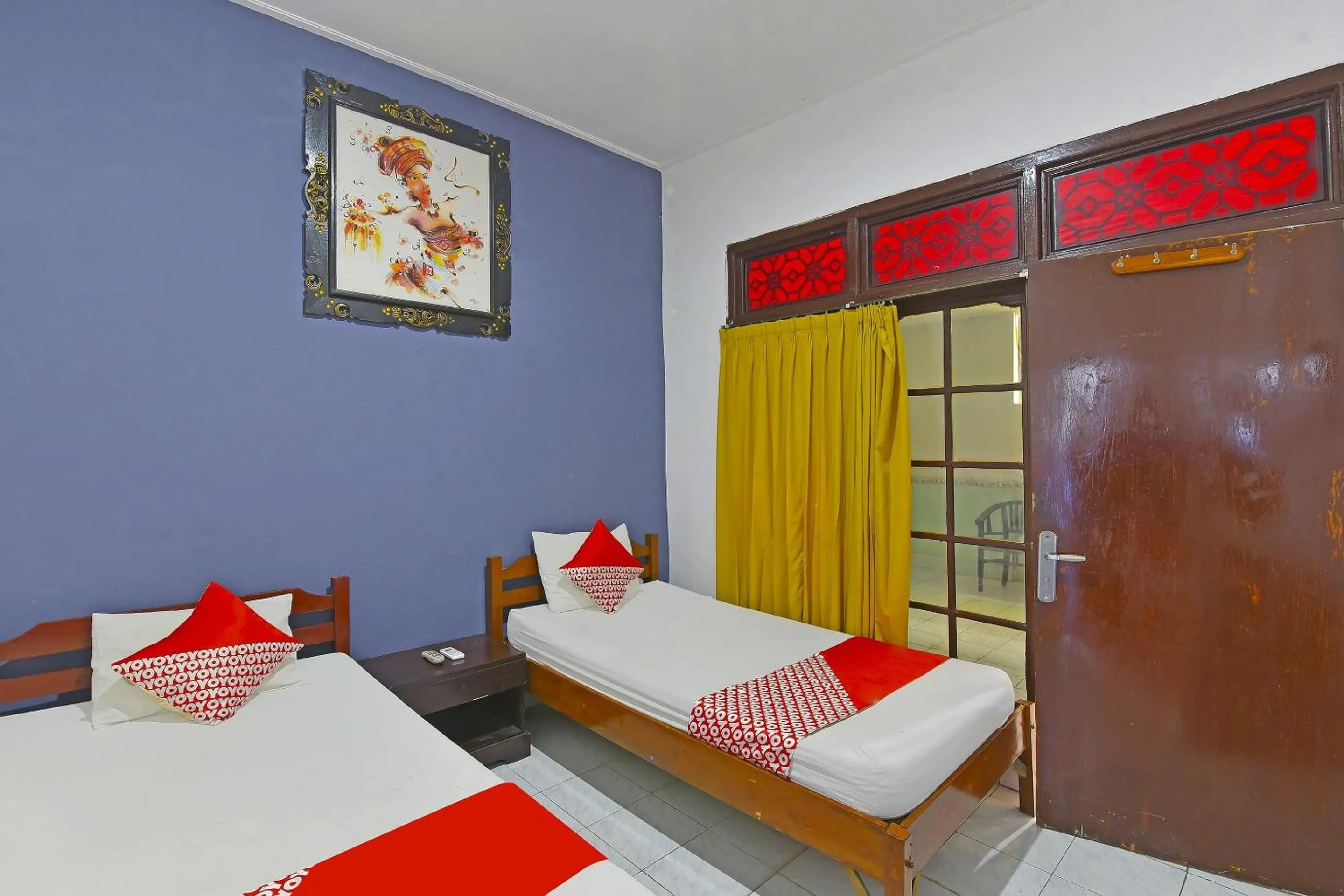 Bedroom in OYO 3244 Grand Chandra Hotel