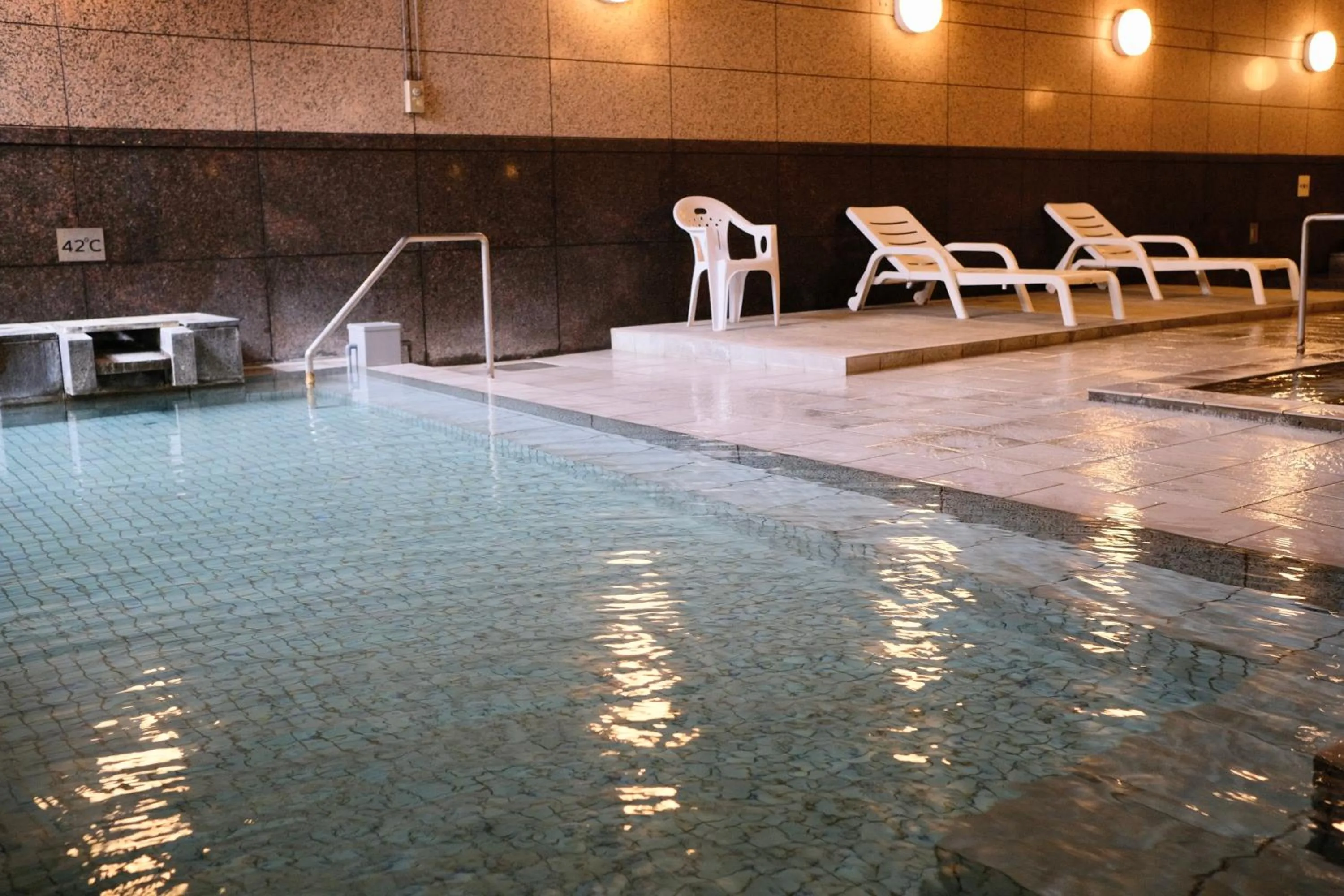 Hot Spring Bath in Higashikawa Asahidake Onsen Hotel Bear Monte