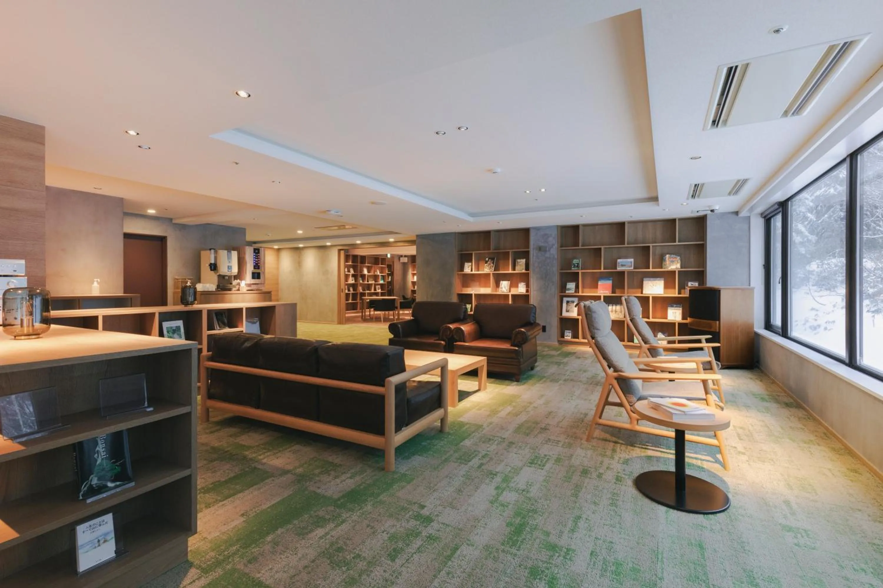 Area and facilities in Higashikawa Asahidake Onsen Hotel Bear Monte