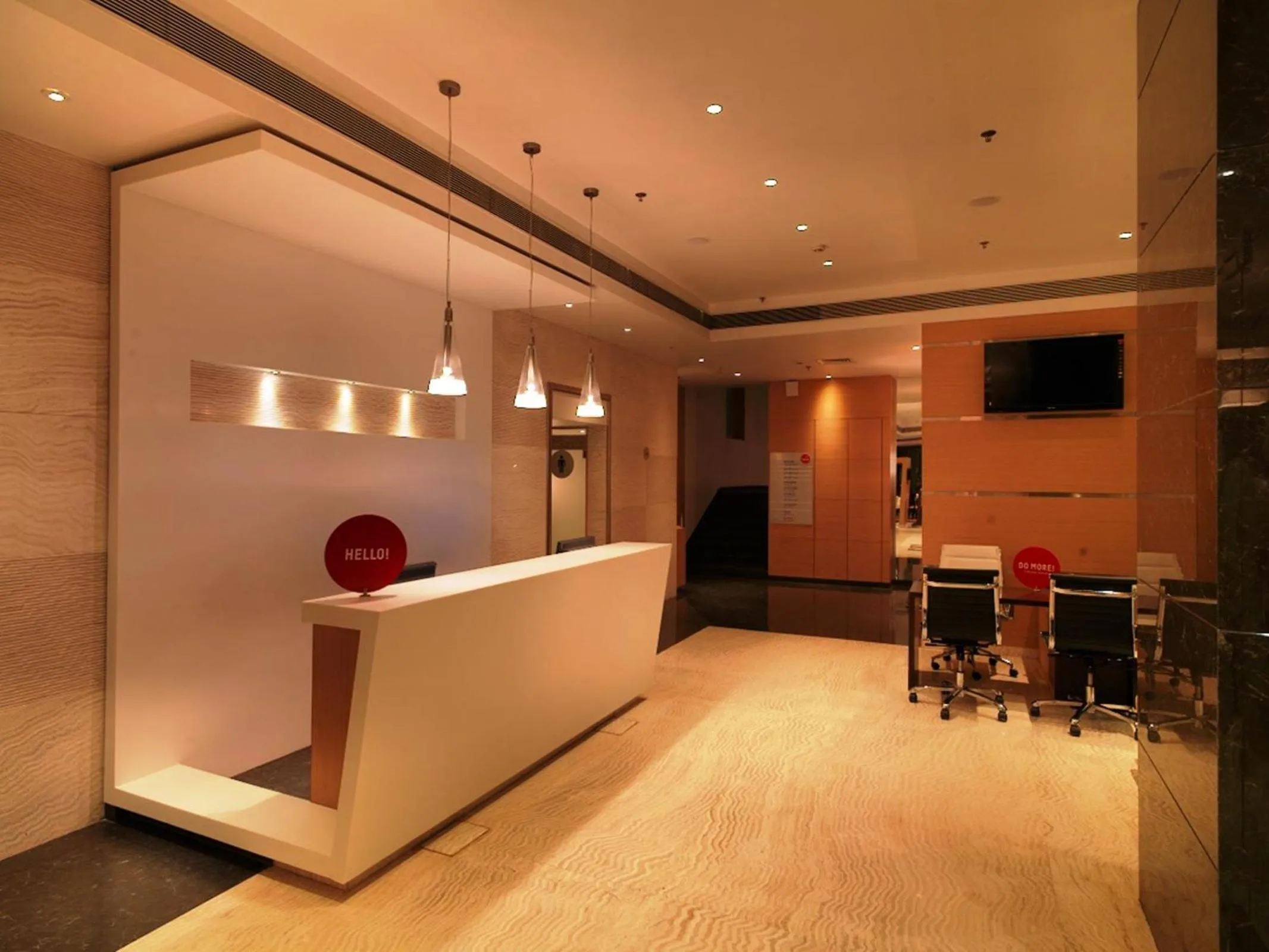 Lobby or reception in Spree Shivai Hotel Pune