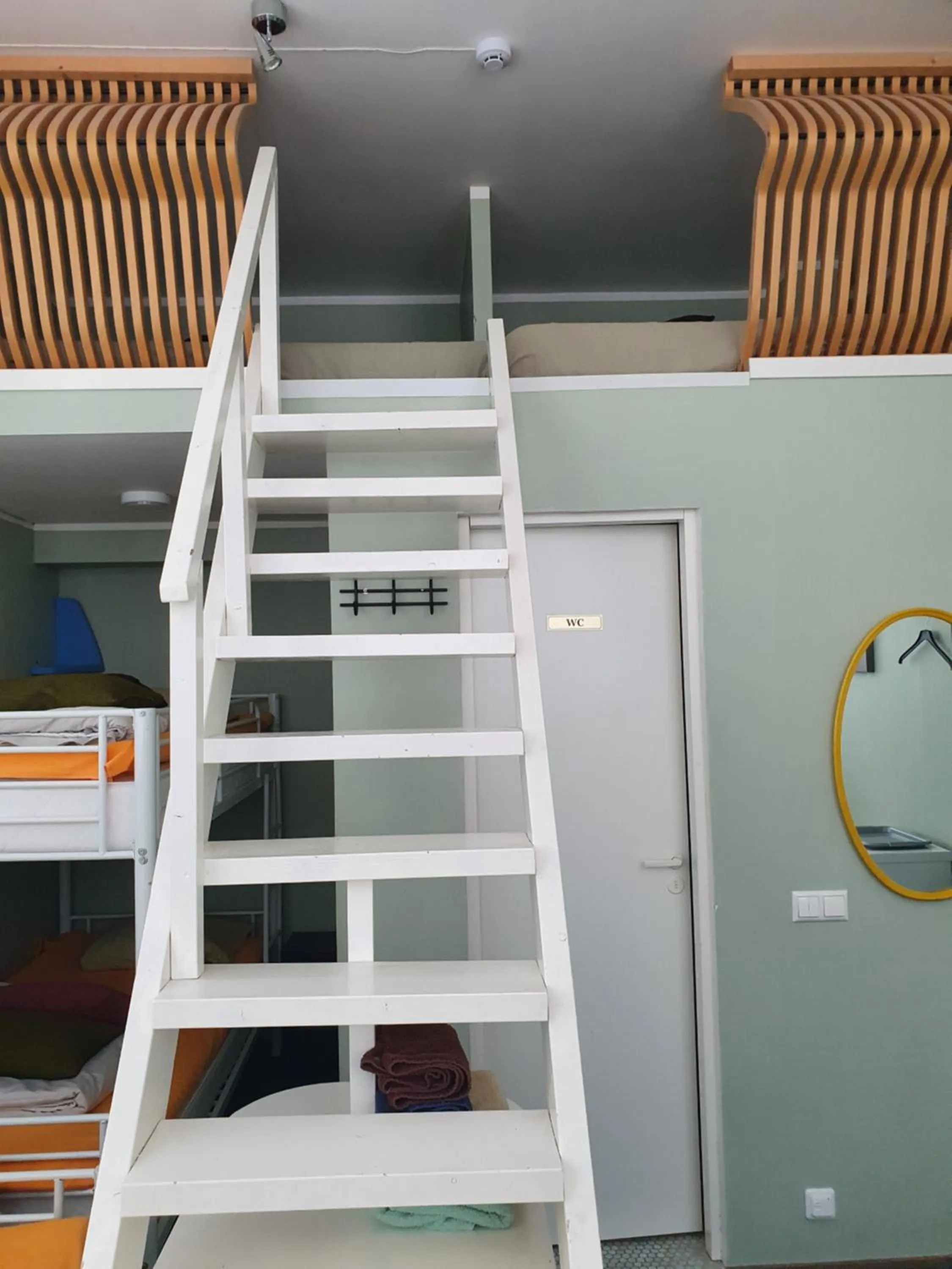 bunk bed in Freedom65 Hostel and Caravan