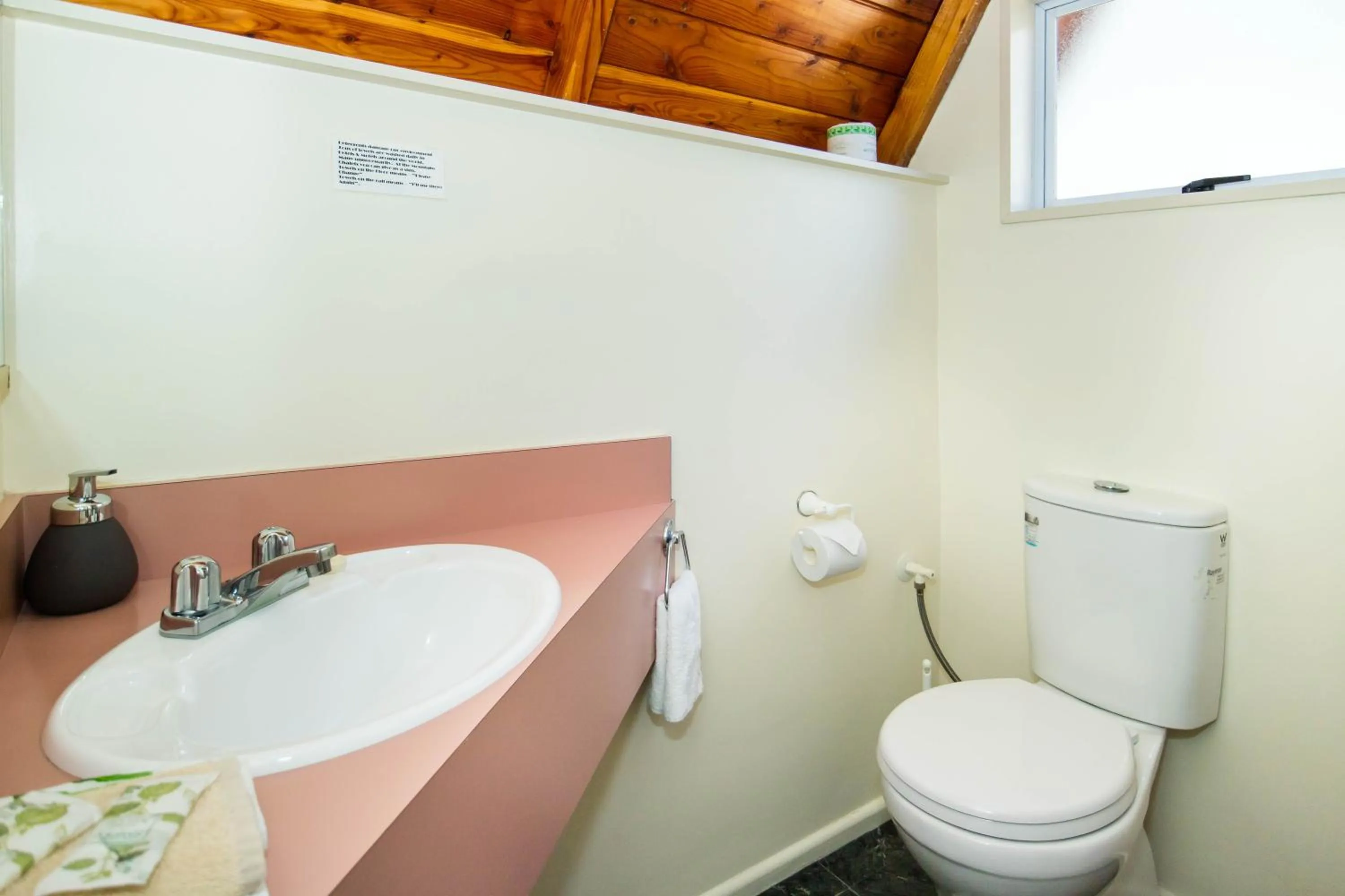 Bathroom in Mountain Chalets Motel