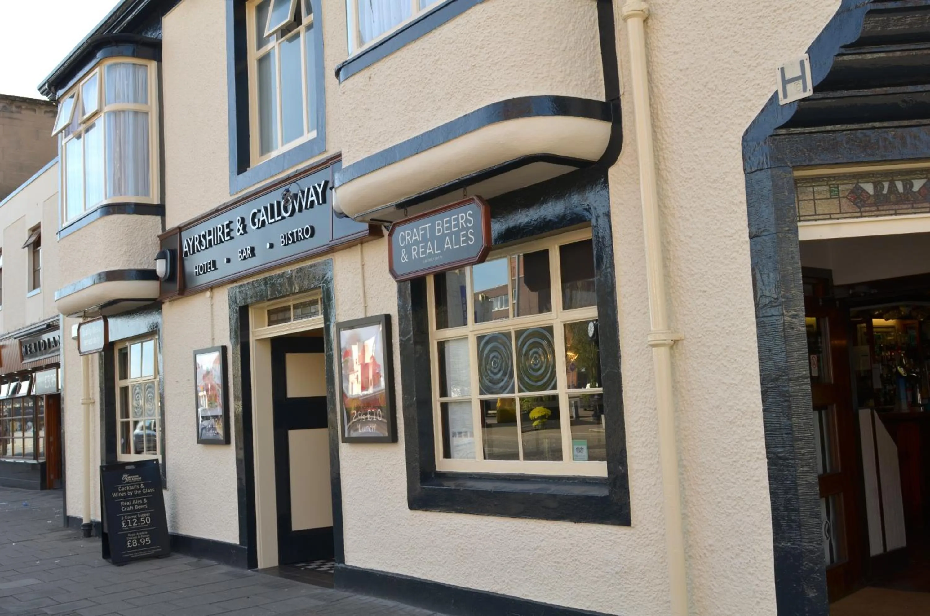 Facade/entrance in The Ayrshire and Galloway