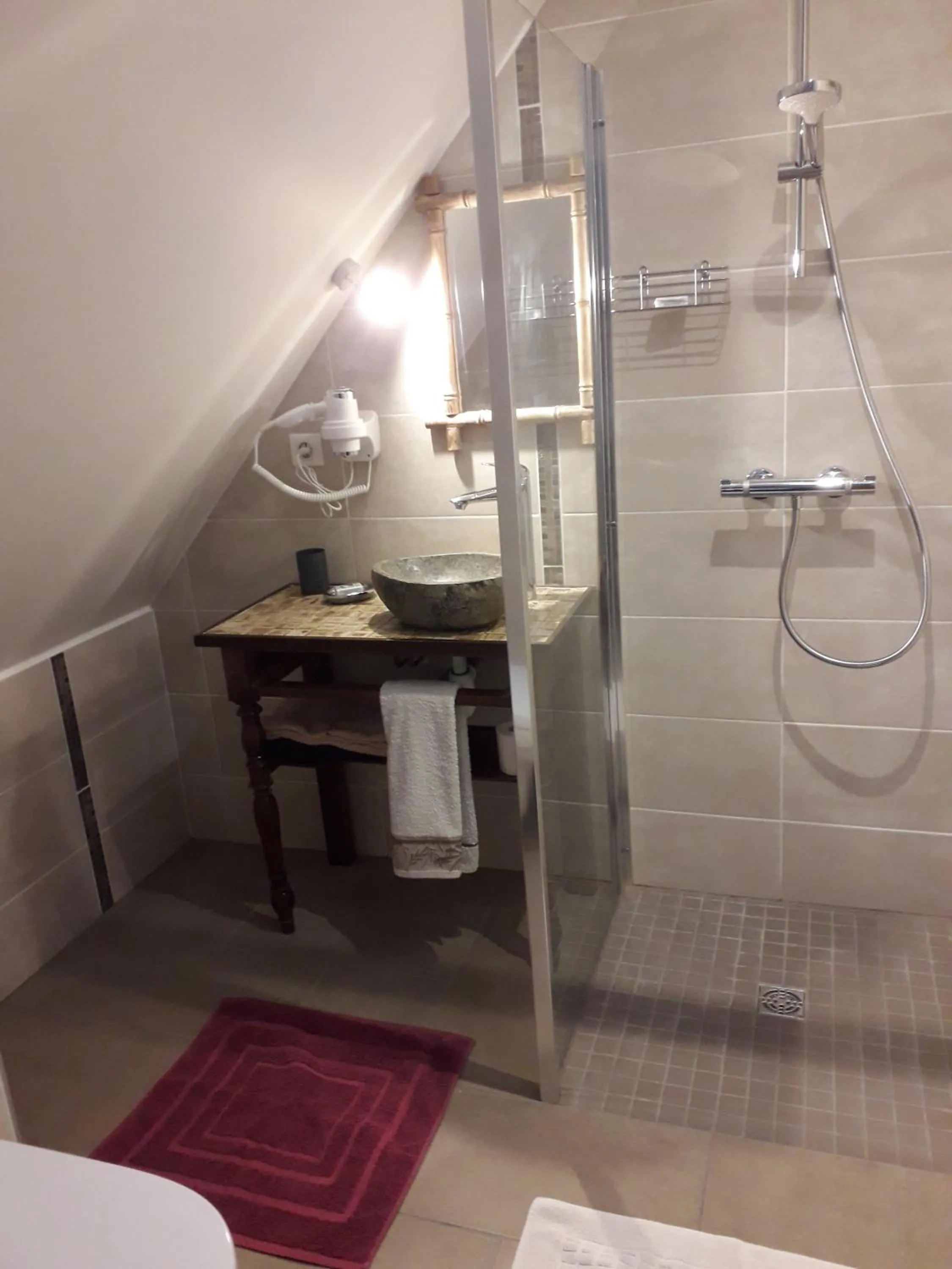 Bathroom in Chambre d'hôtes Le Cascadou