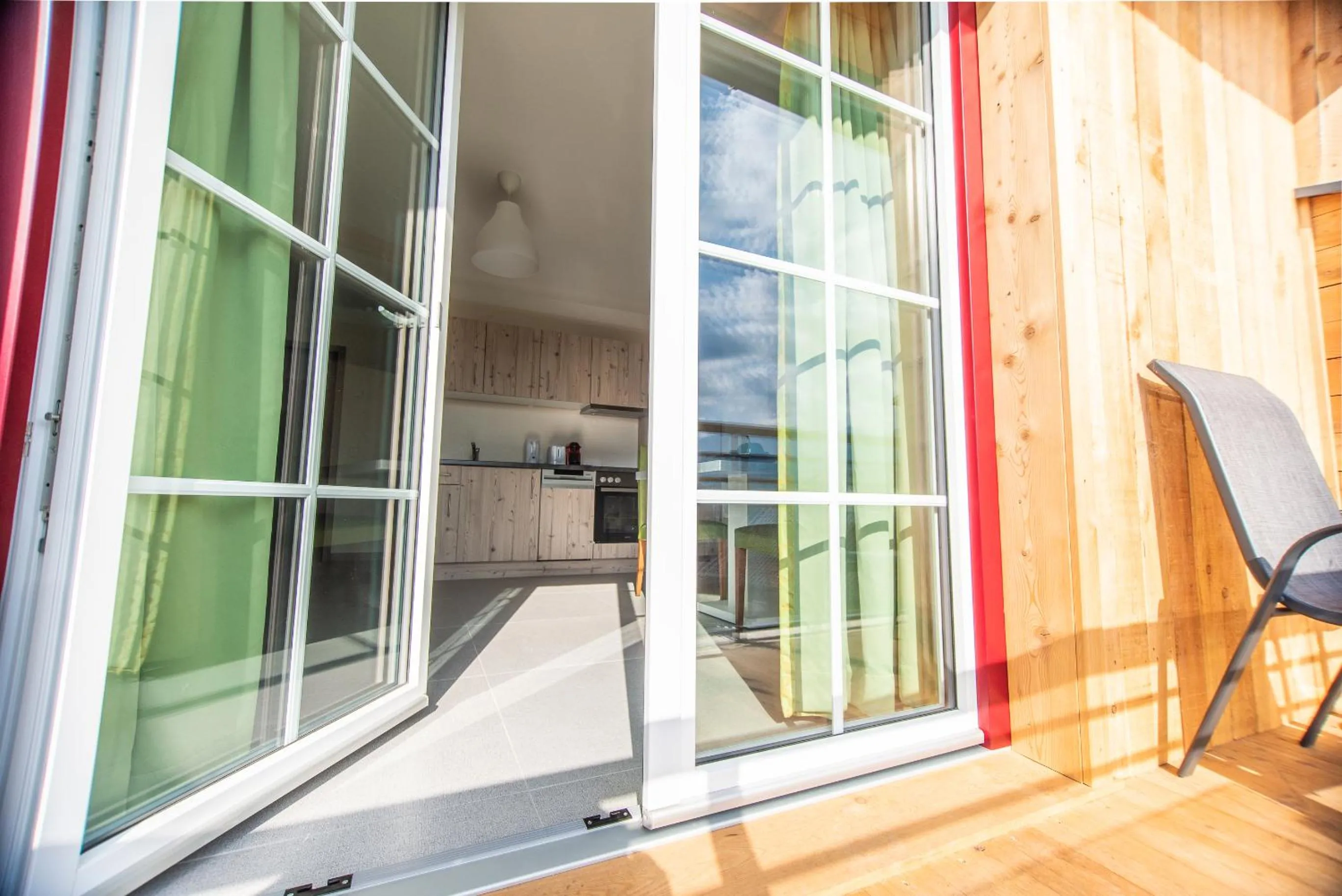 Balcony/Terrace in Feriendorf Edelweiss