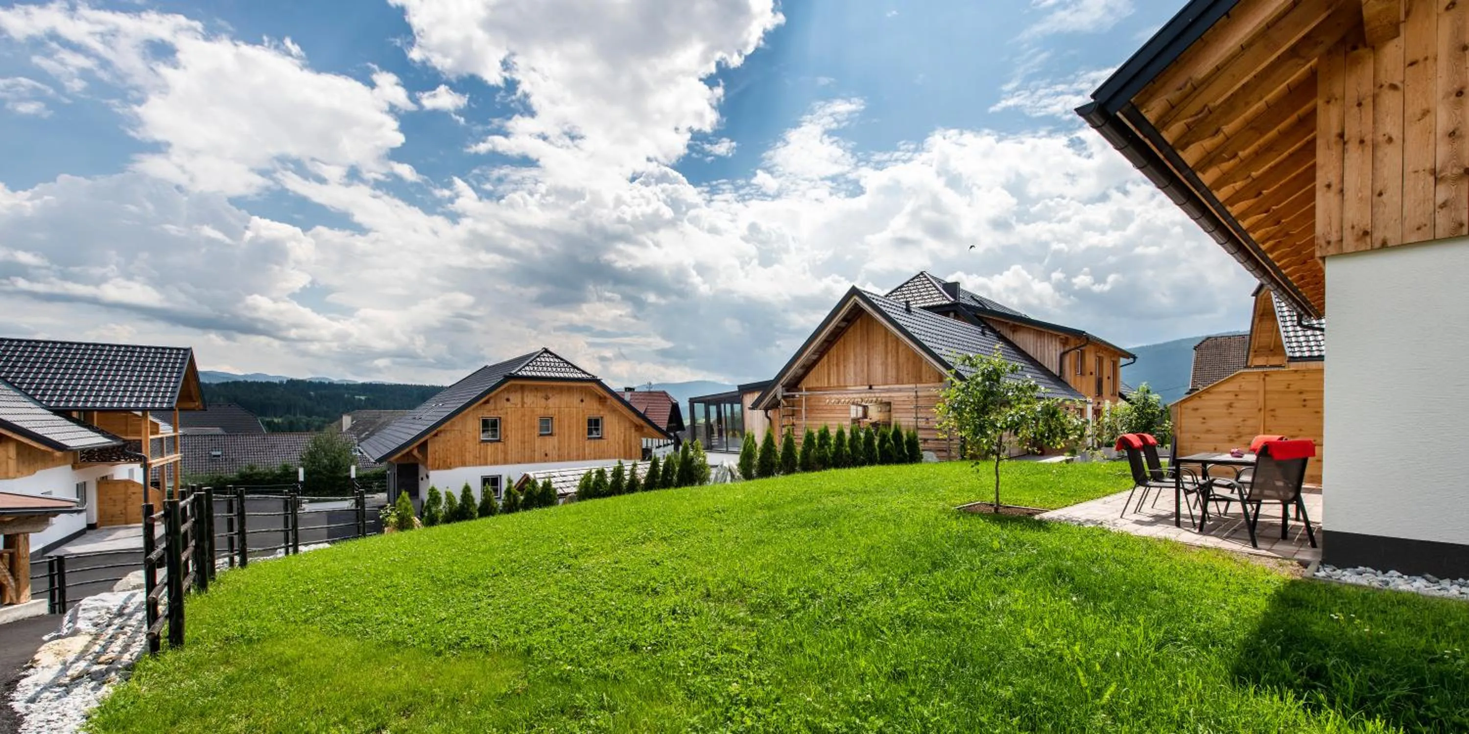 Garden in Feriendorf Edelweiss