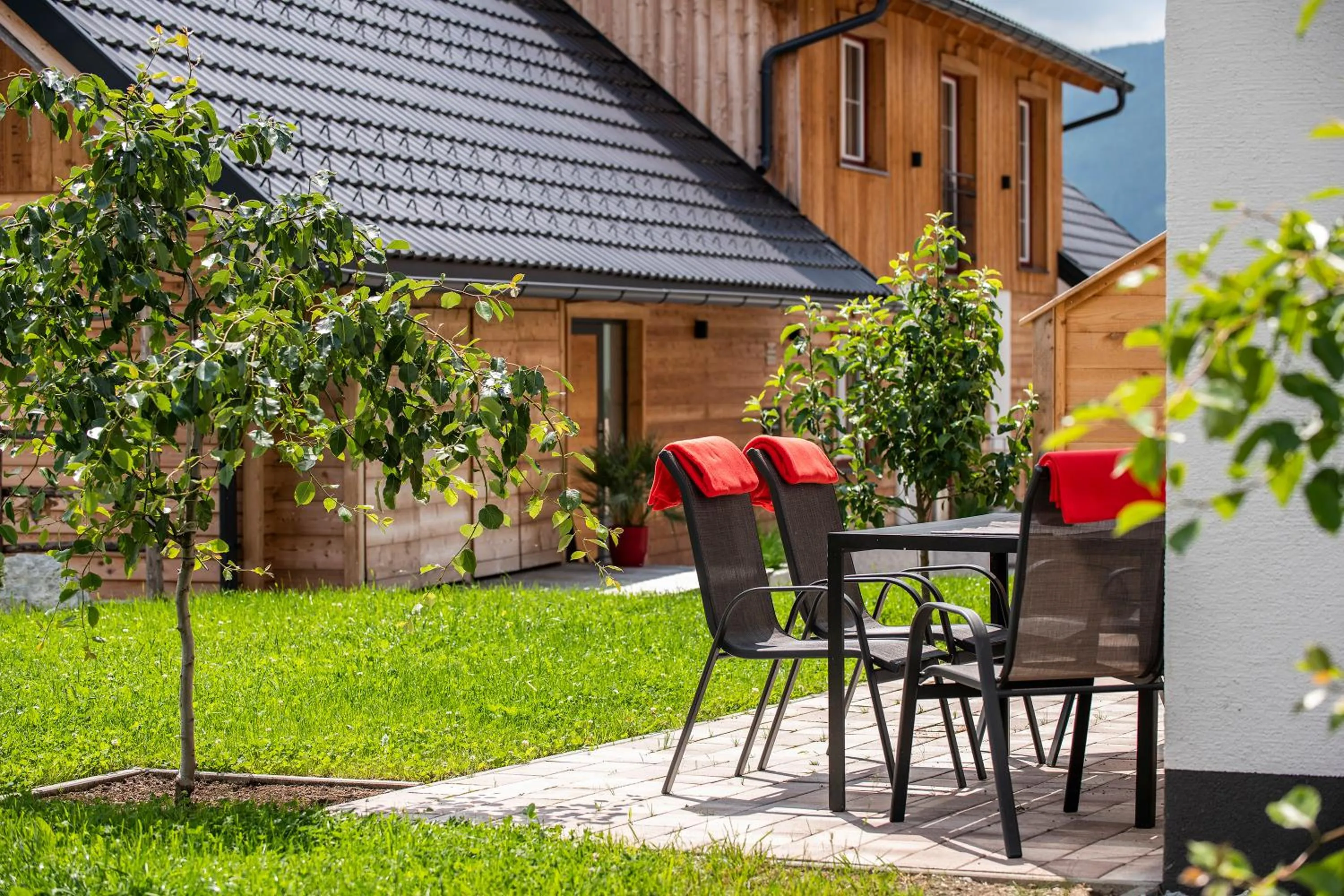 Garden in Feriendorf Edelweiss
