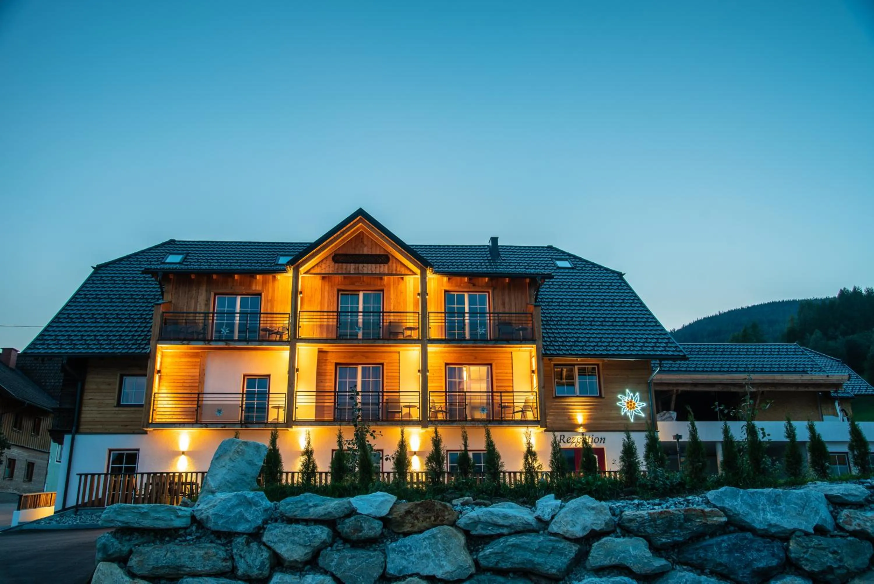 Facade/entrance in Feriendorf Edelweiss