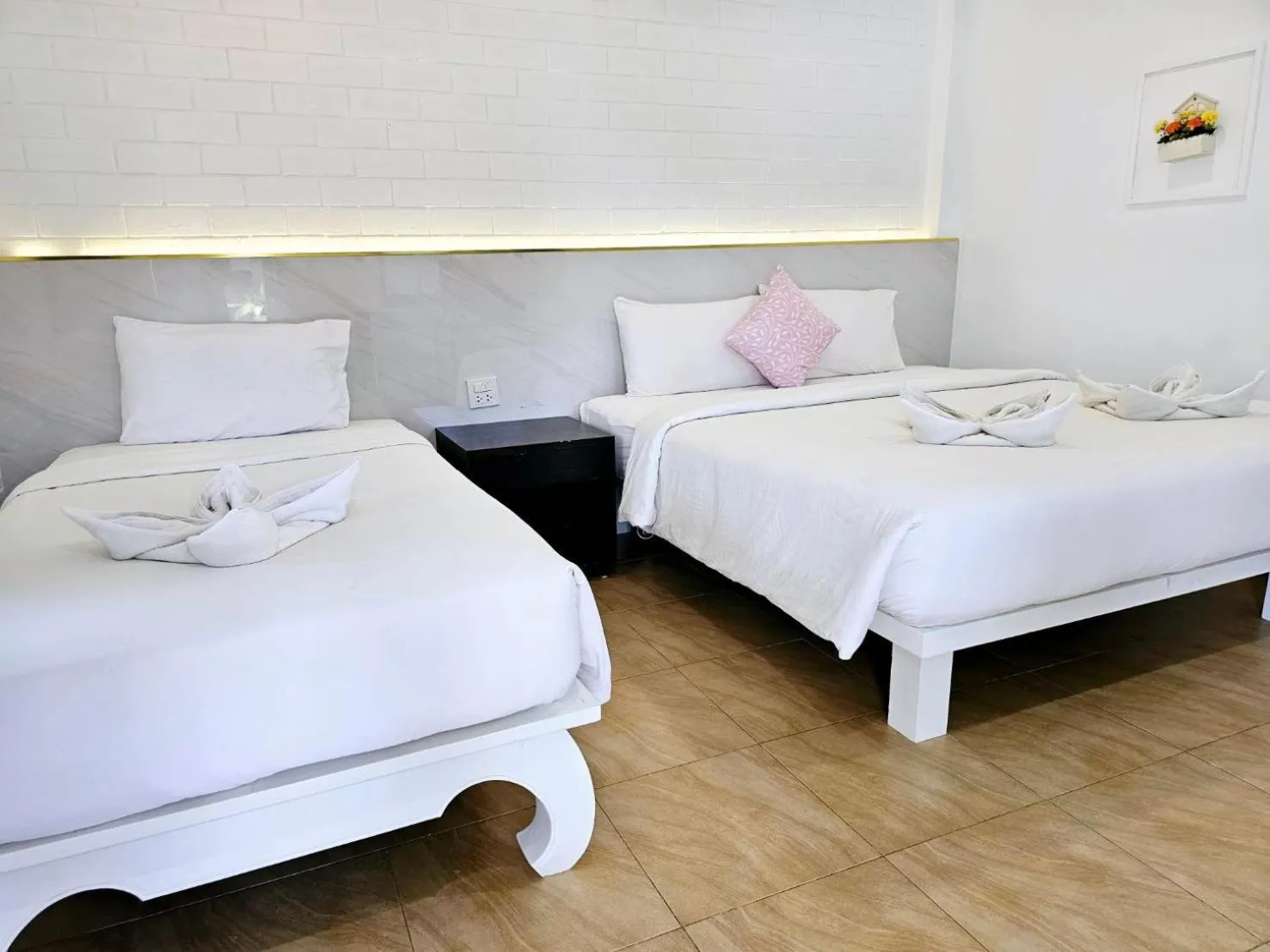 Bed in Saithong Resort