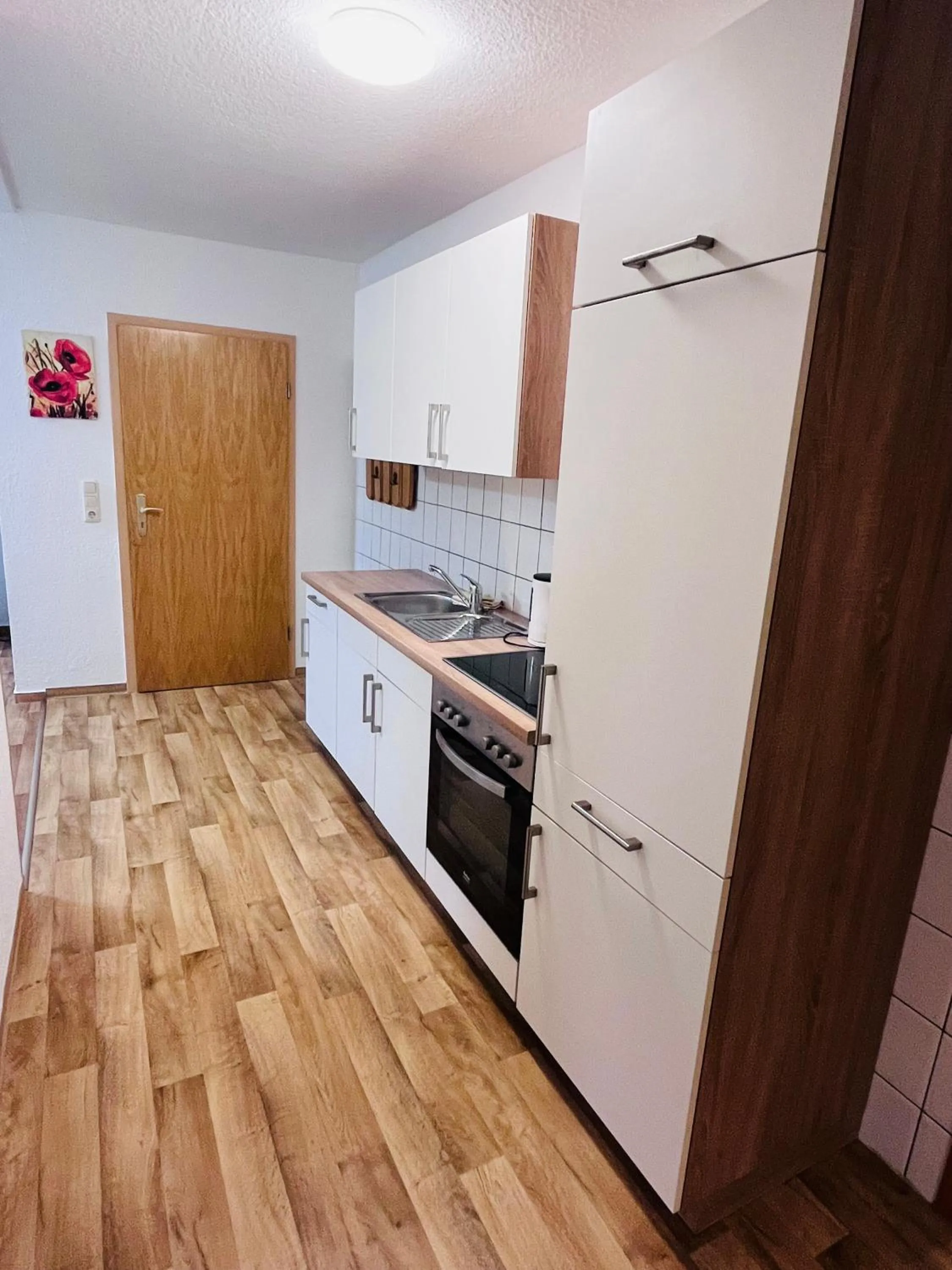 Kitchen or kitchenette in Waldhotel