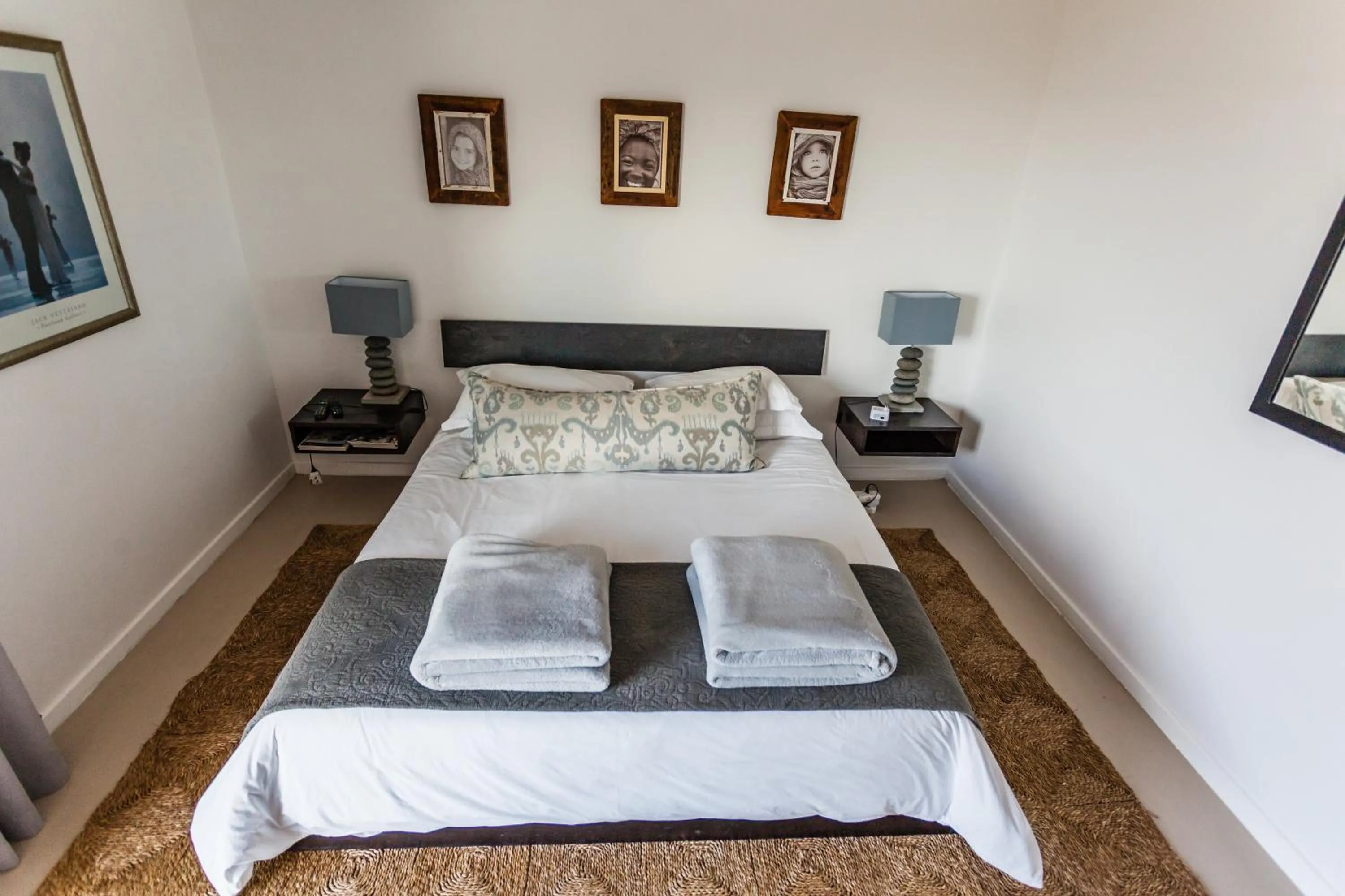 Bed in Agulhas Ocean House